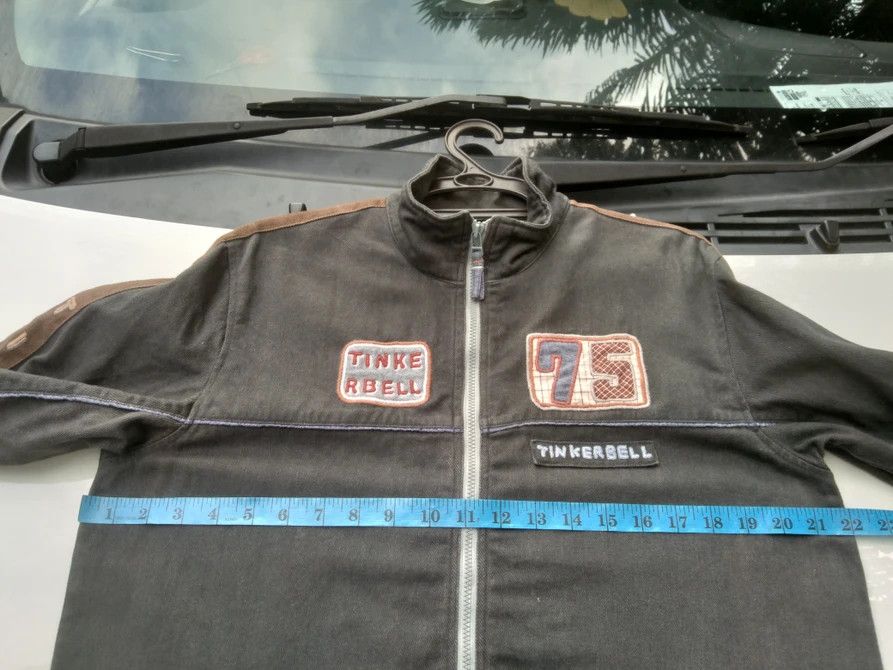 Japanese Brand × Vintage TINKERBELL 75 ZIPPER JACKET KHAKIS Size US M / EU 48-50 / 2 - 10 Thumbnail