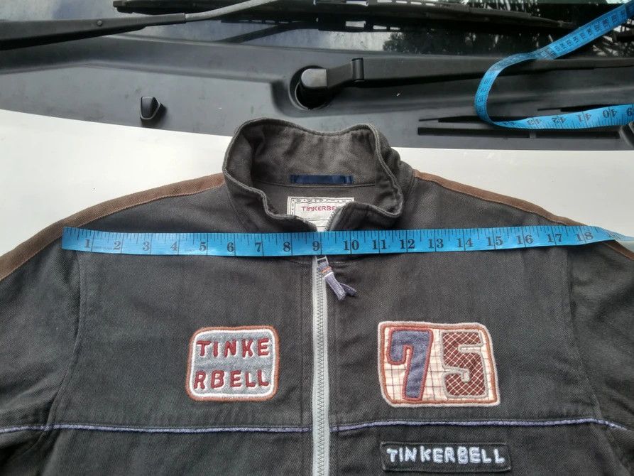 Japanese Brand × Vintage TINKERBELL 75 ZIPPER JACKET KHAKIS Size US M / EU 48-50 / 2 - 12 Thumbnail