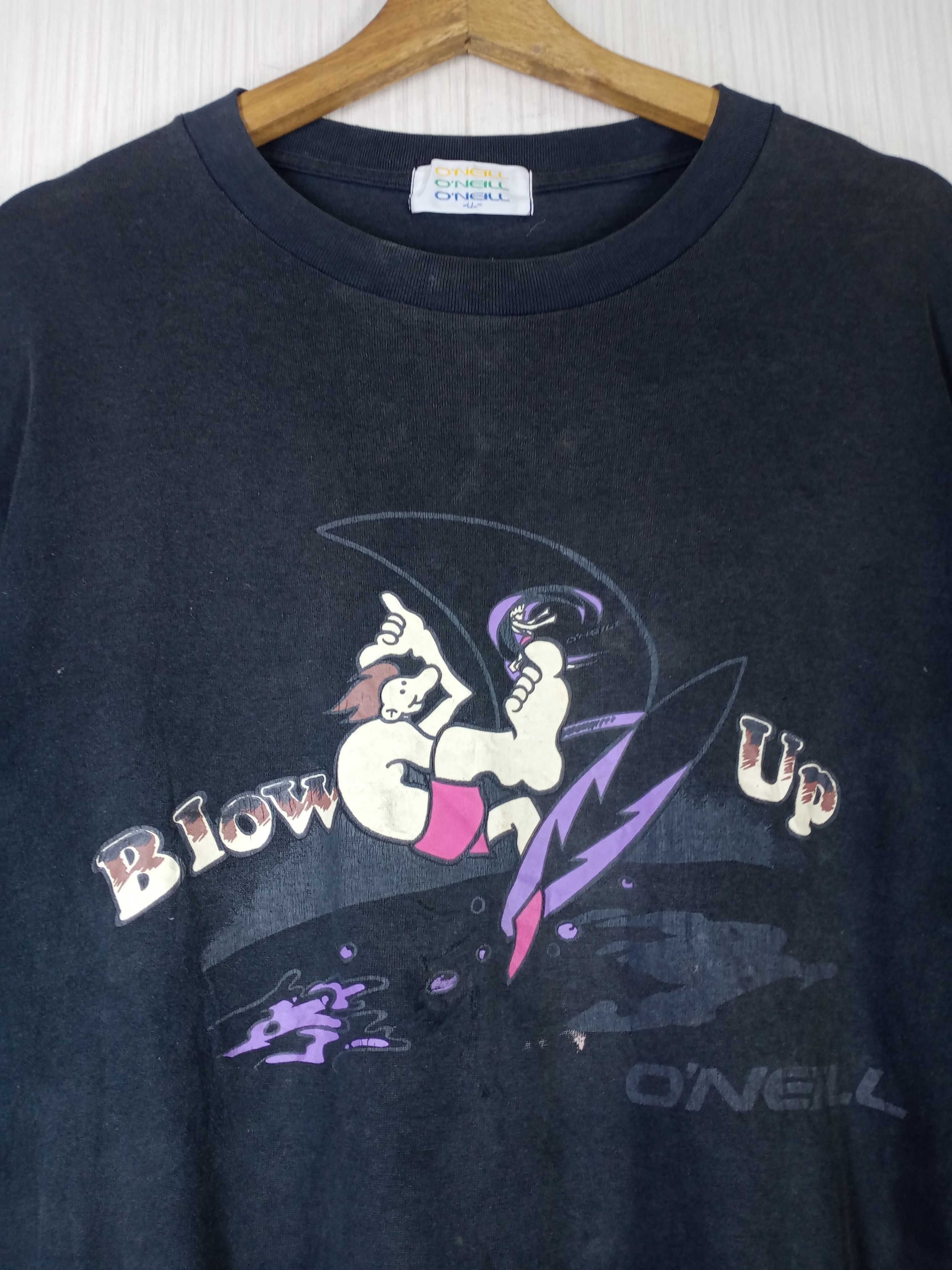 O'Neill RARE VINTAGE 90'S ONEILL STREETWEAR SURF TSHIRT Size US XL / EU 56 / 4 - 1 Thumbnail