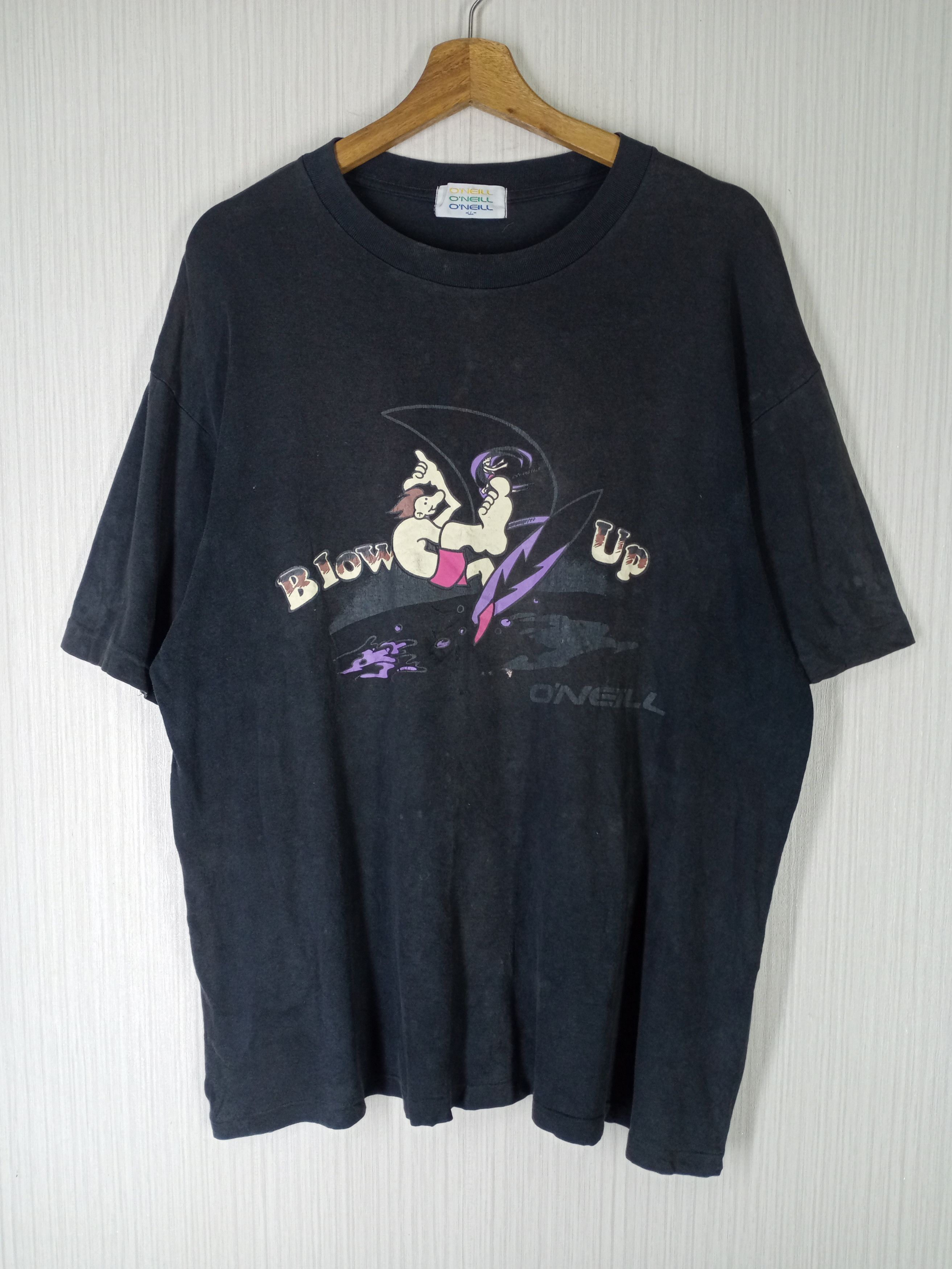 O'Neill RARE VINTAGE 90'S ONEILL STREETWEAR SURF TSHIRT Size US XL / EU 56 / 4 - 2 Thumbnail