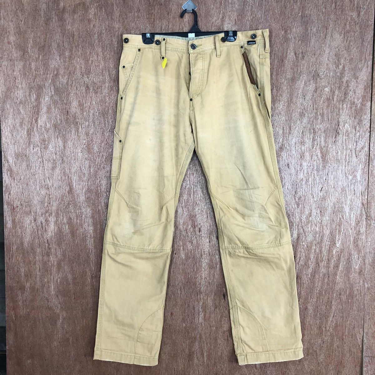 DLL Avirex Brown Multipocket Tactical Cargo Pants #2665 #