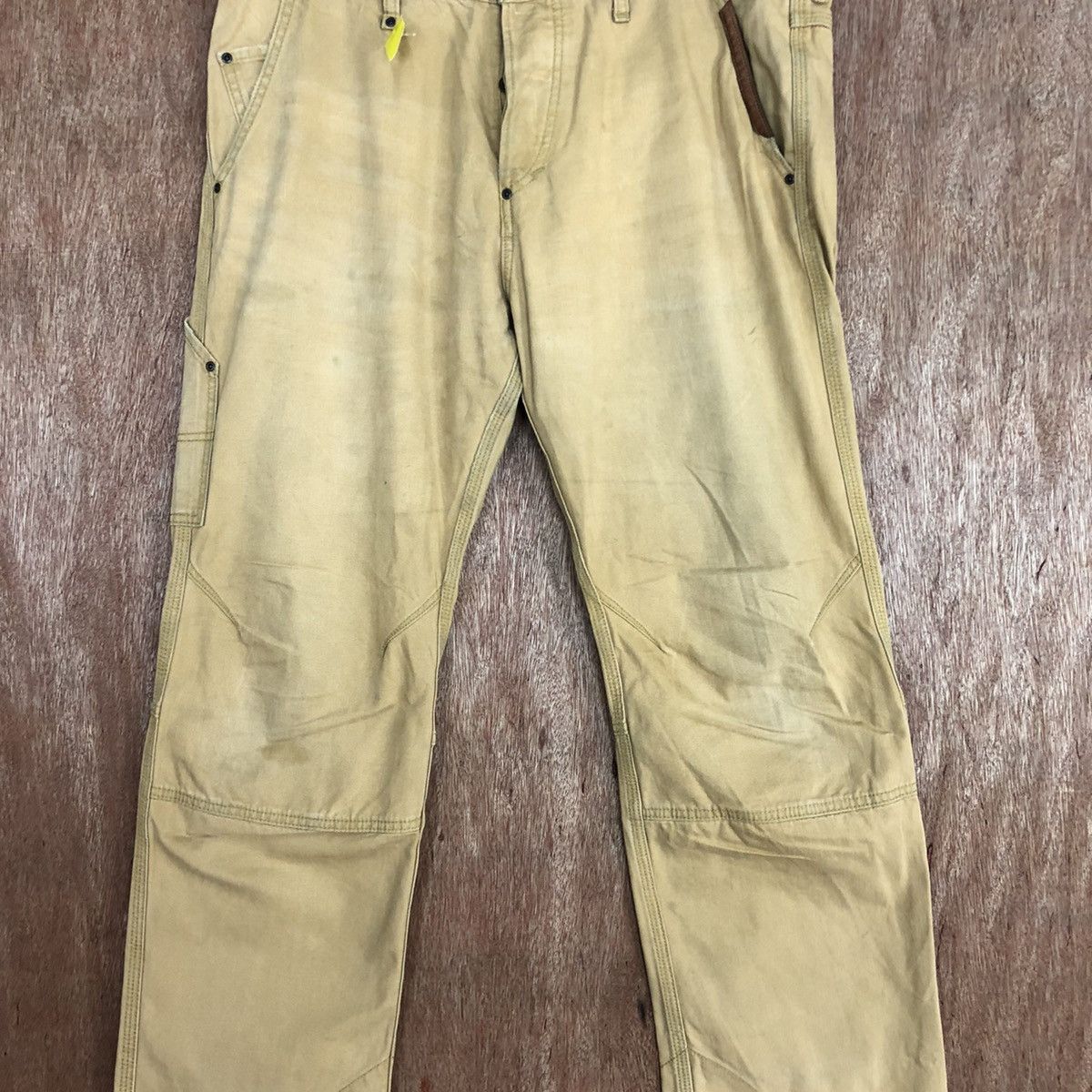 Avirex DLL Avirex Brown Multipocket Tactical Cargo Pants #2665 # Size US 34 / EU 50 - 4 Thumbnail