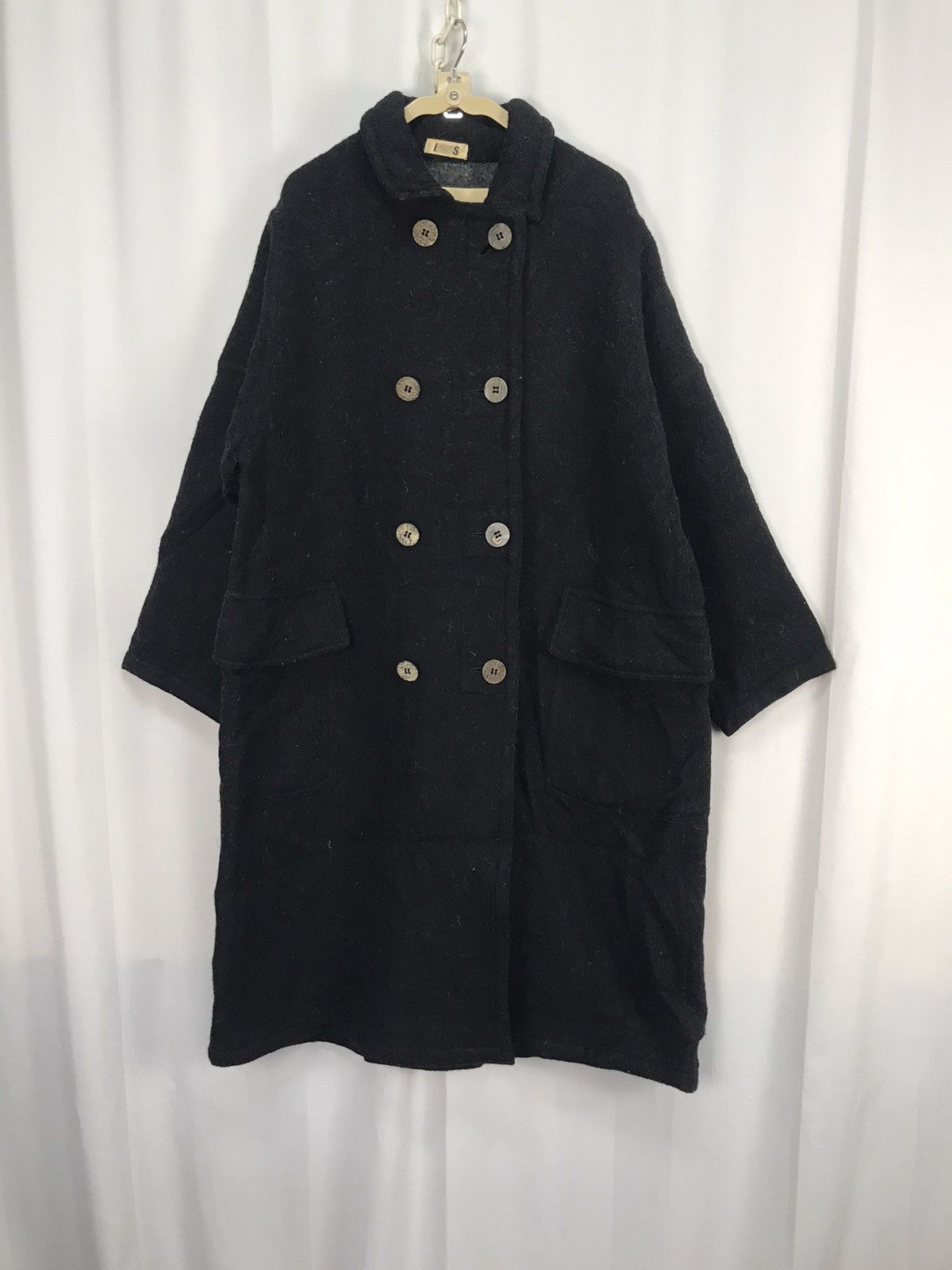 Designer × Issey Miyake × Japanese Brand 🔥RARE🔥IS buttom up wool long jacket by issey miyake Size US L / EU 52-54 / 3 - 17 Thumbnail