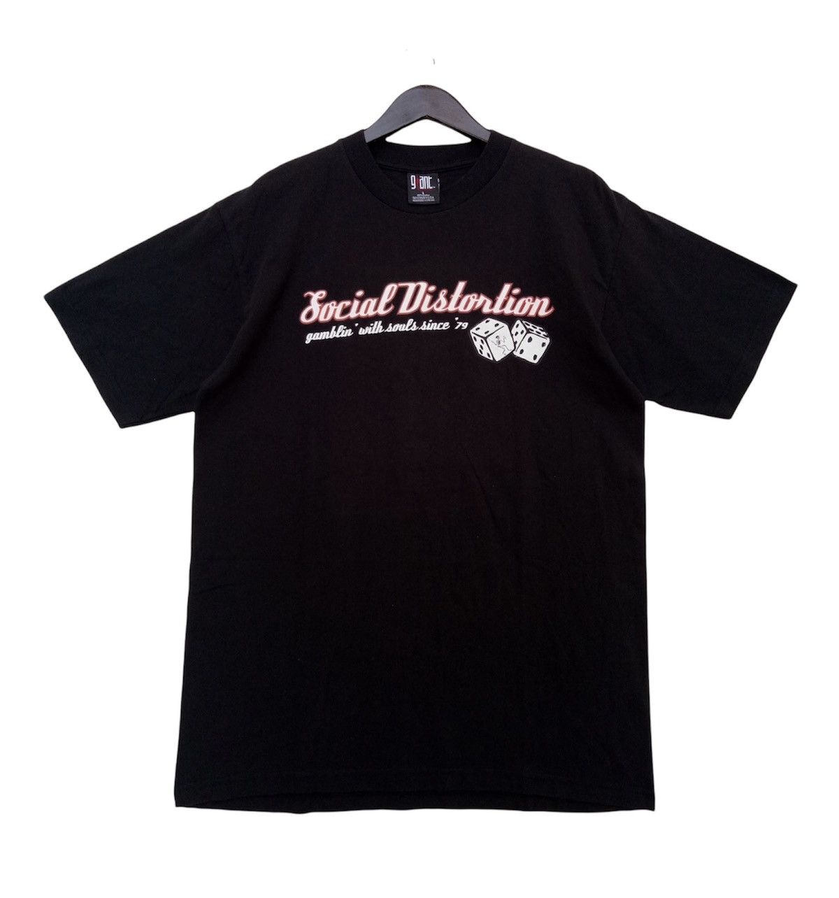 Band Tees VINTAGE SOCIAL DISTORTION Gamblin Souls punk rock shirt Size US L / EU 52-54 / 3 - 1 Thumbnail