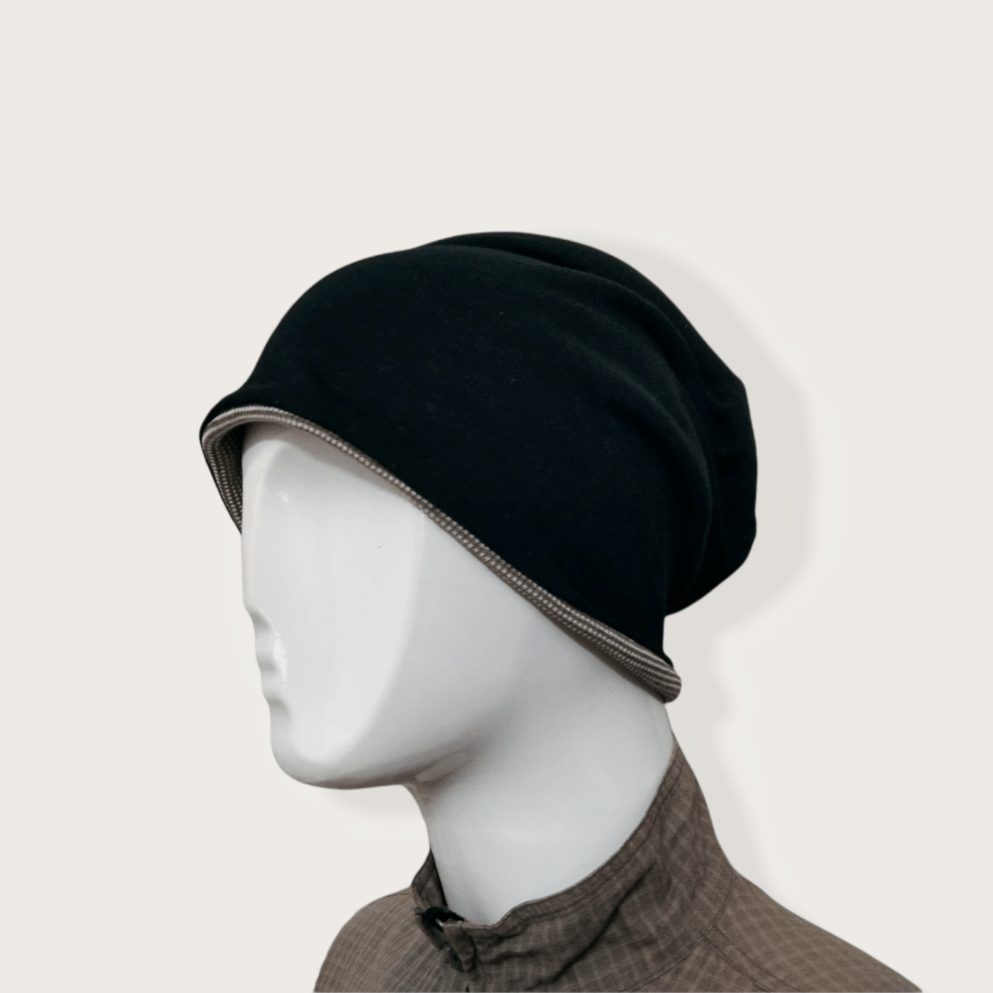 Japanese Brand VINTAGE DOUBLE LAYER OVERSIZED REVERSIBLE BEANIE Size ONE SIZE - 2 Thumbnail