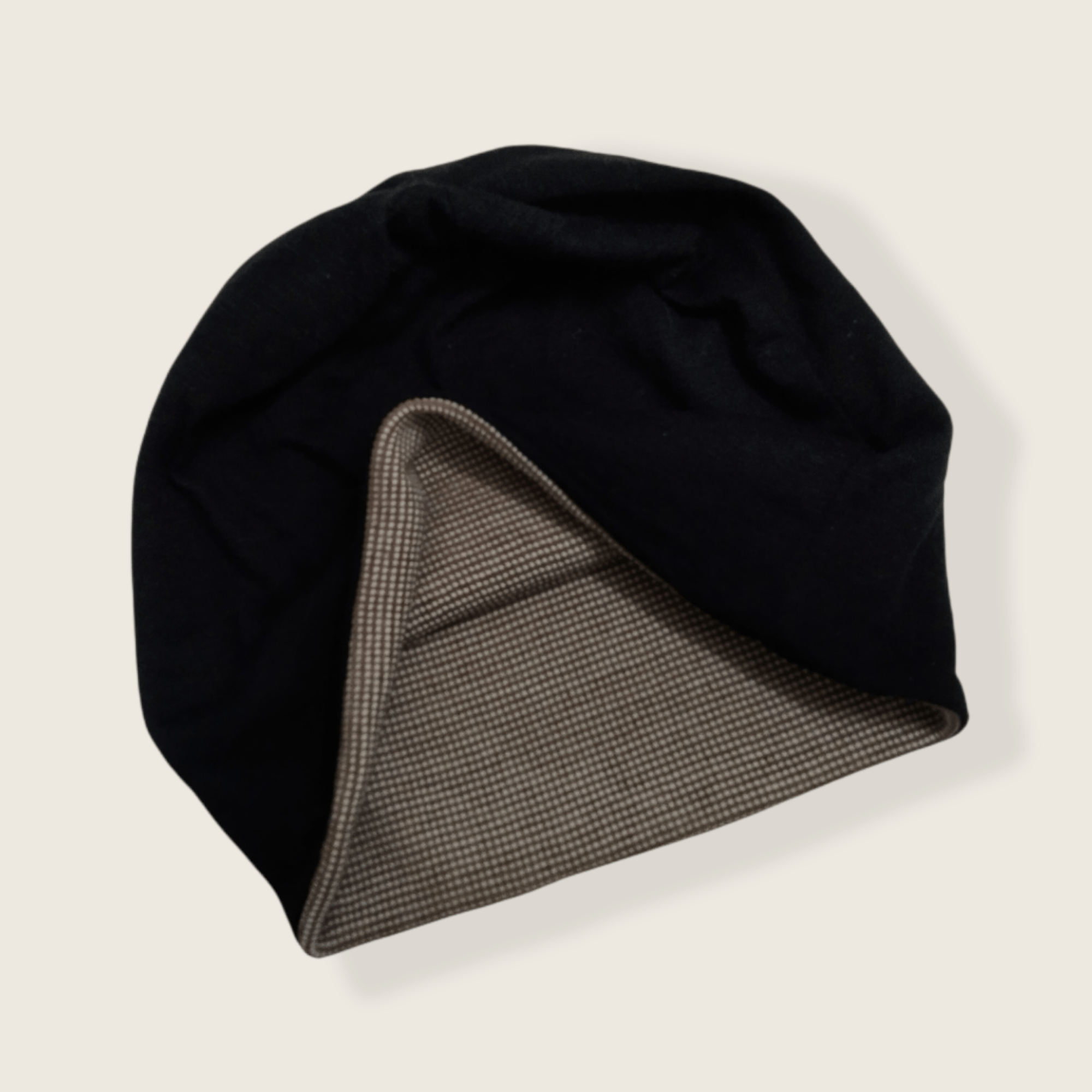 Japanese Brand VINTAGE DOUBLE LAYER OVERSIZED REVERSIBLE BEANIE Size ONE SIZE - 16 Thumbnail