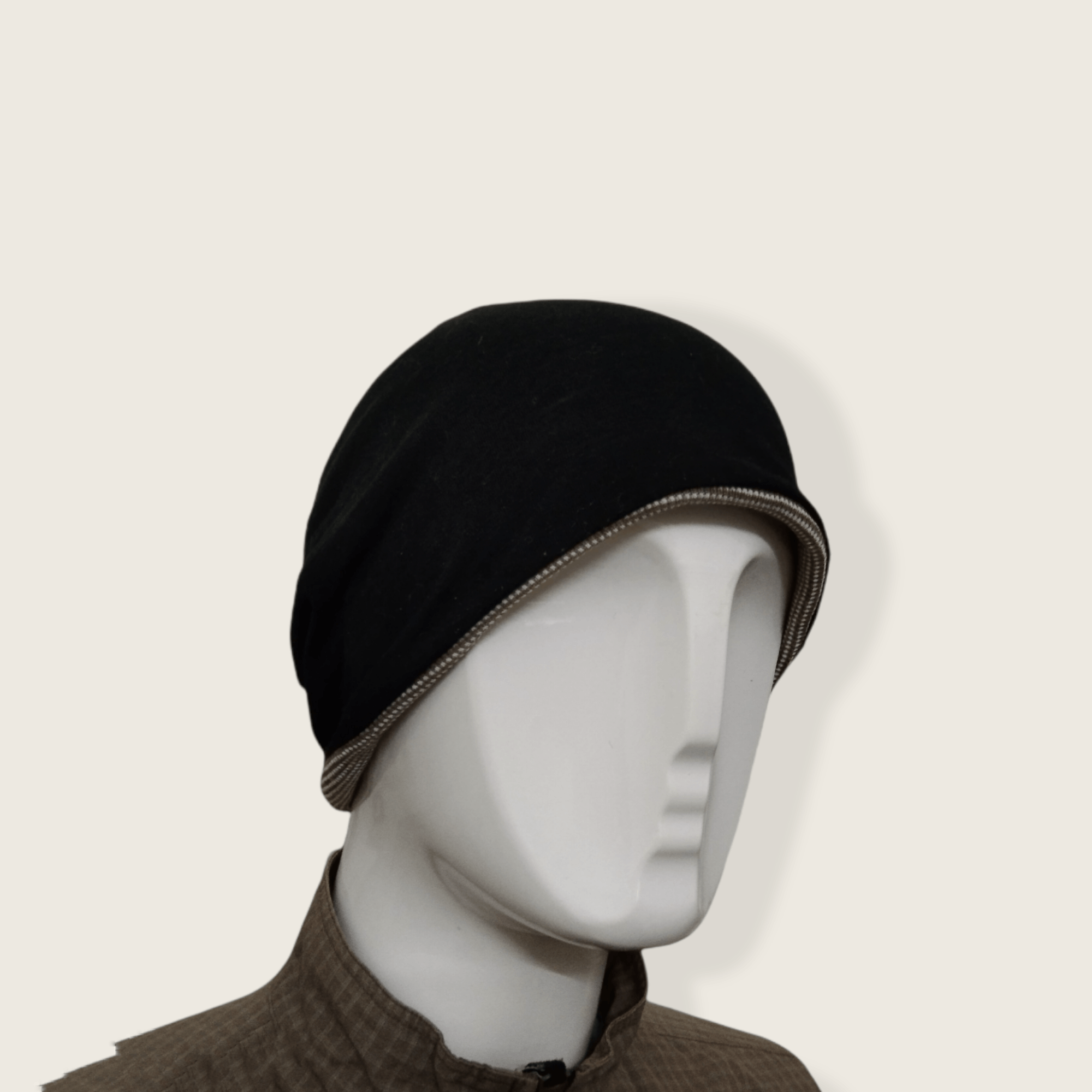 Japanese Brand VINTAGE DOUBLE LAYER OVERSIZED REVERSIBLE BEANIE Size ONE SIZE - 6 Thumbnail