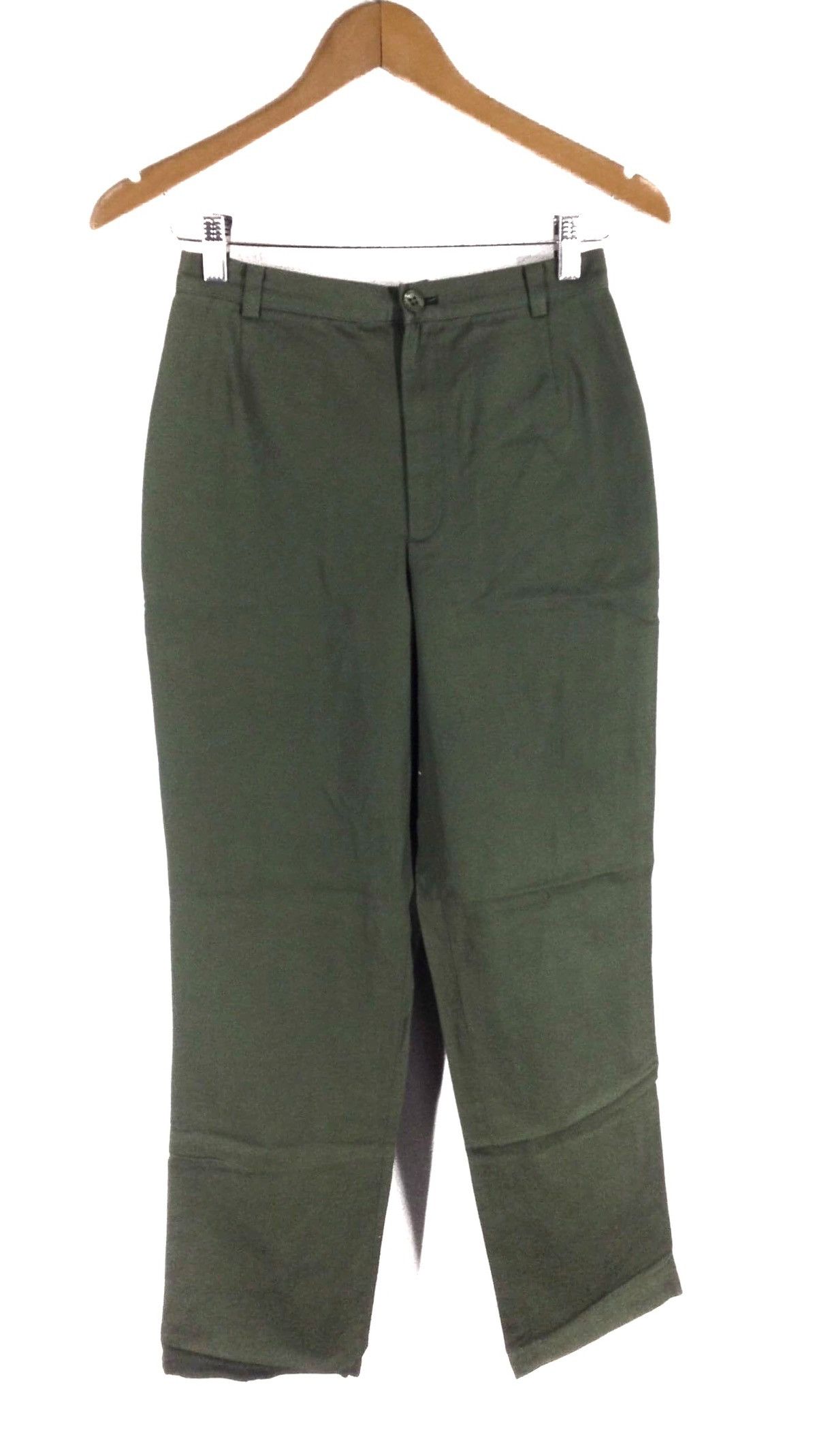 image of Issey Miyake By Plantation Pants Cw21 in Green, Men's (Size 26)