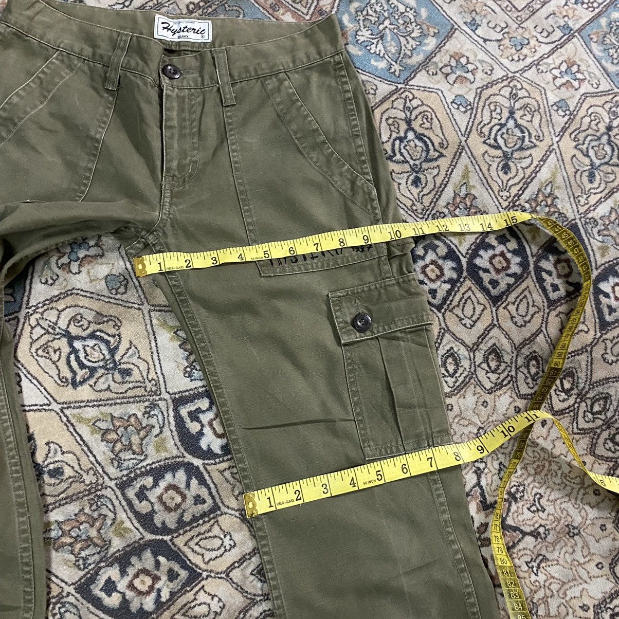 Hysteric Glamour Hysteric Glamour Cargo Pants Slim Size 28" / US 6 / IT 42 - 17 Thumbnail