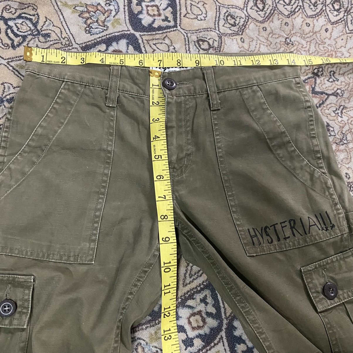 Hysteric Glamour Hysteric Glamour Cargo Pants Slim Size 28" / US 6 / IT 42 - 15 Thumbnail