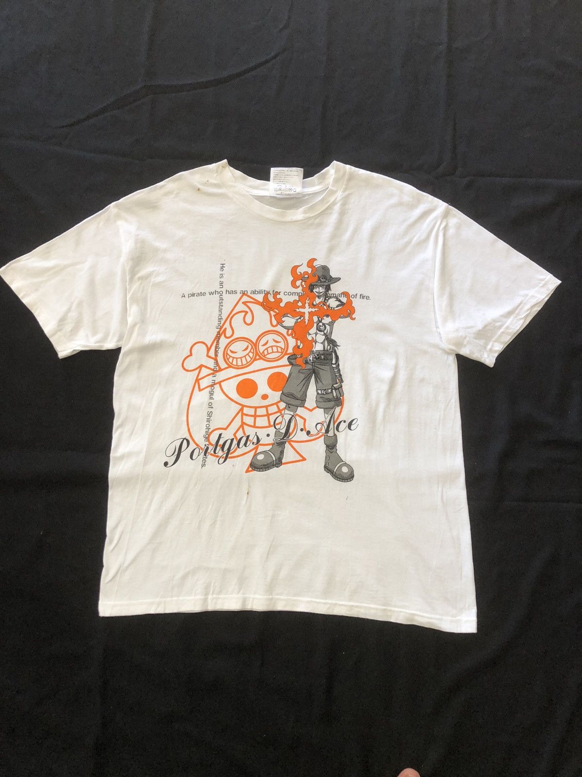 MUST GONE❌ Fullprint Portgas D’Aces One Piece sz M