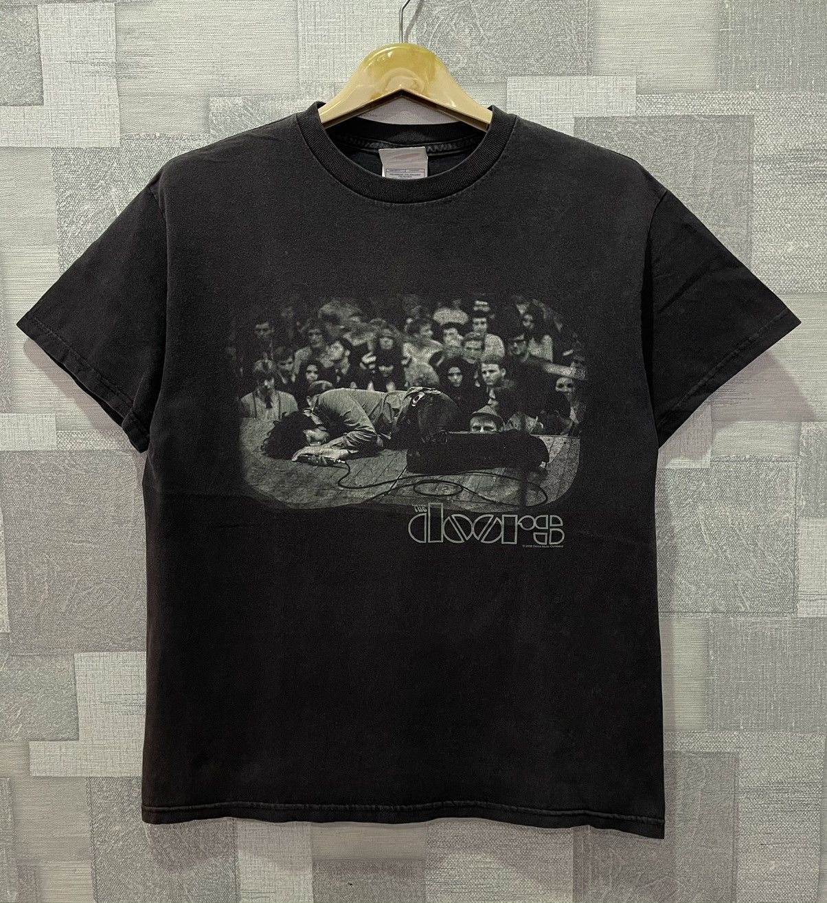 image of Band Tees x Rock T Shirt Vintage The Doors T3 in Black, Men's (Size Medium)