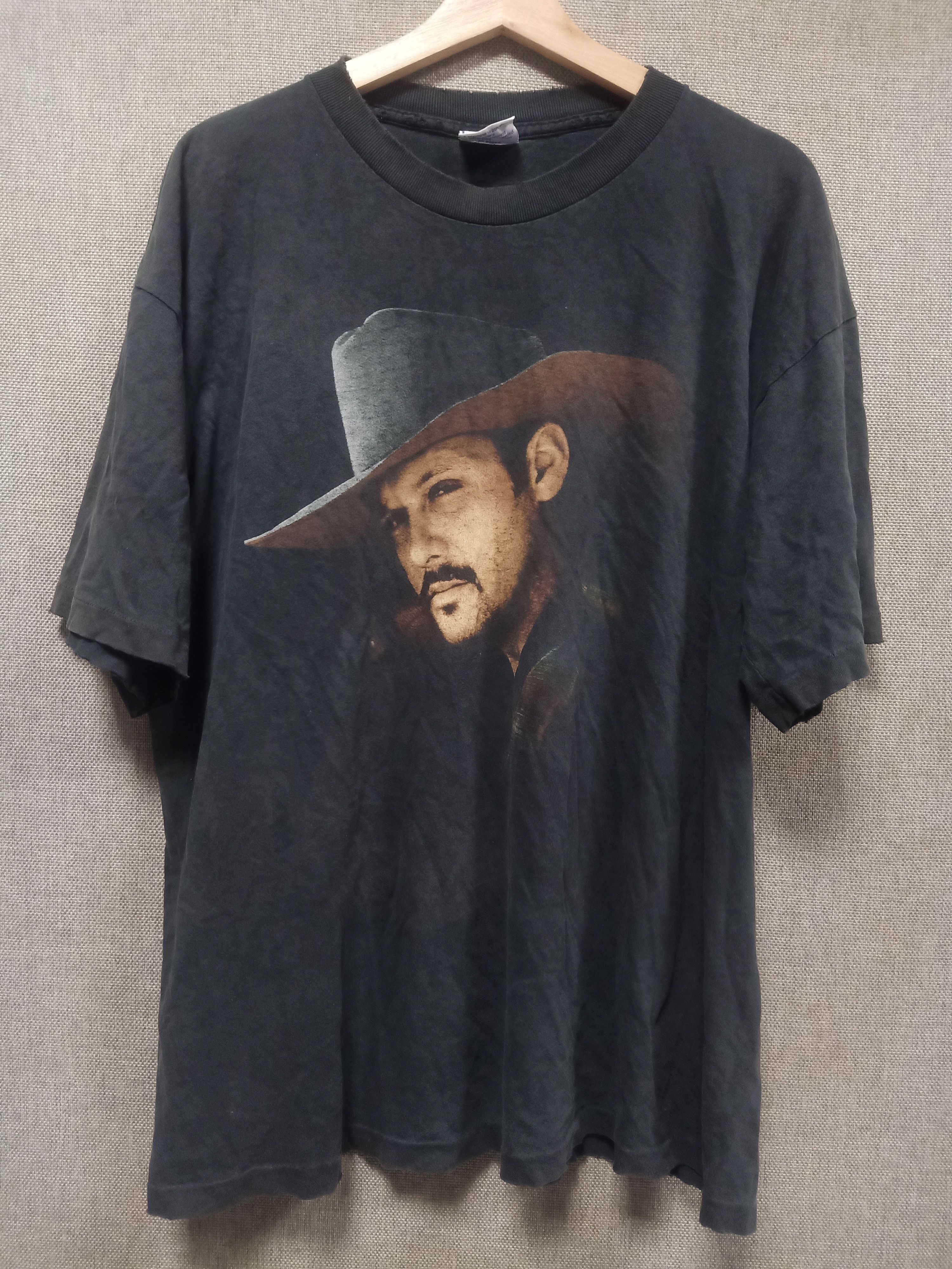 Band Tees vintage 90s t shirt tim mc graw made in usa Size US XL / EU 56 / 4 - 1 Thumbnail