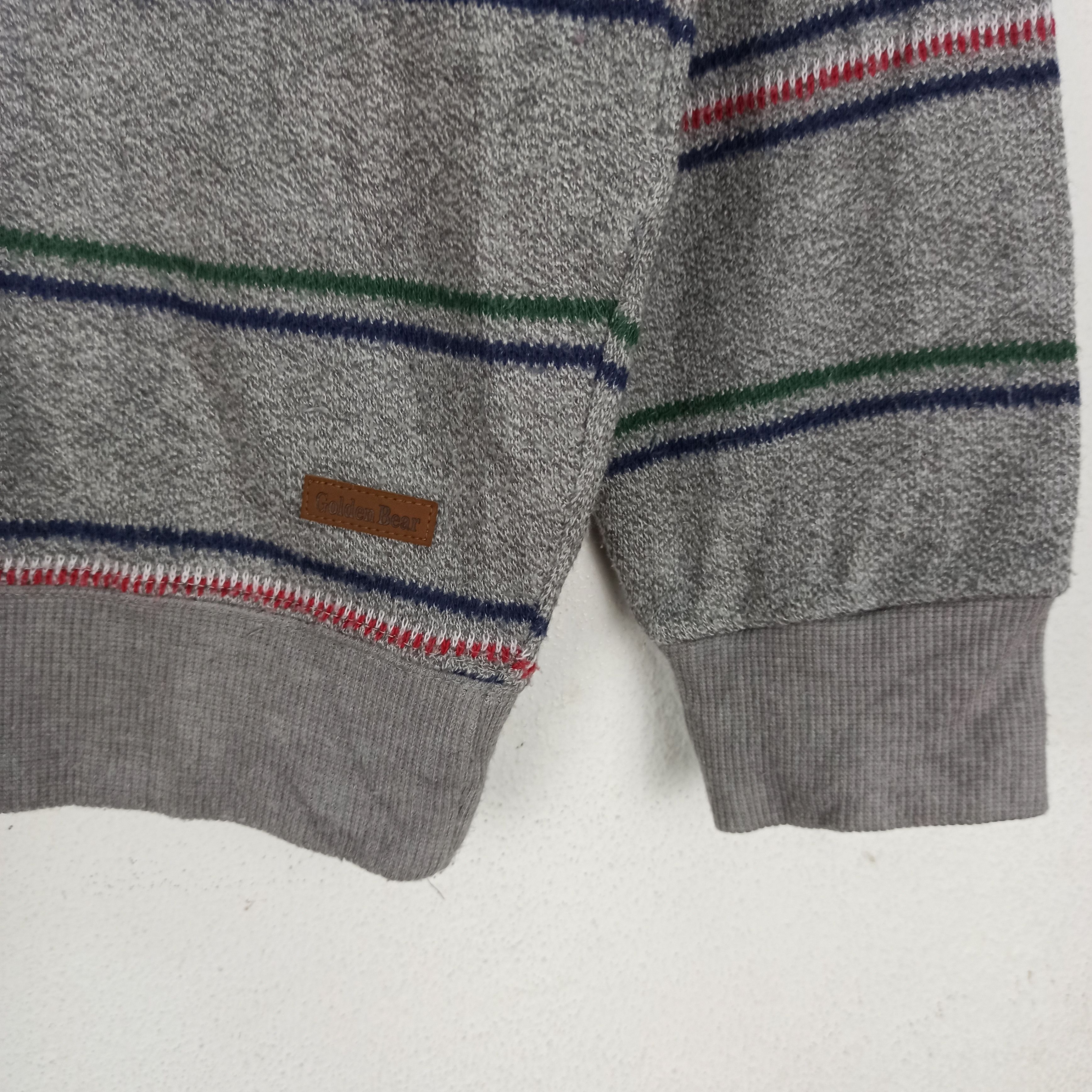 Golden Bear Vintage Golden Bear Stripes Sweatshirt Good Condition Size US L / EU 52-54 / 3 - 2 Thumbnail