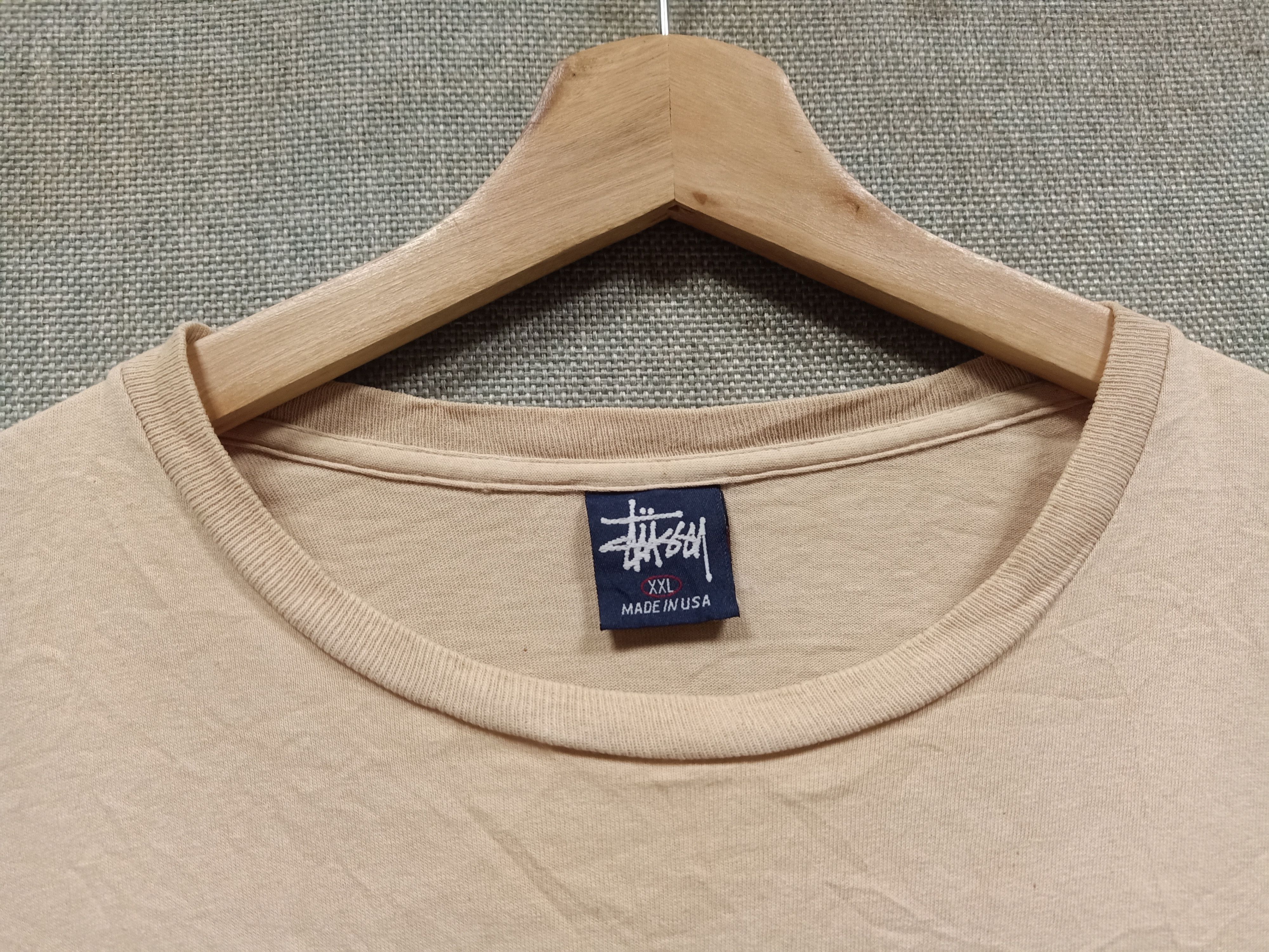 Stussy Vintage 90s t shirt stussy world tour made in usa Size US XL / EU 56 / 4 - 4 Thumbnail