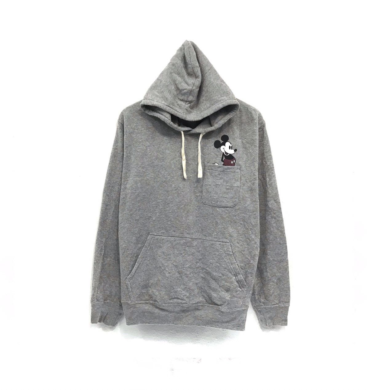 Disney × Mickey Mouse × Vintage Mickey Mouse Sweatshirt Hoodies Biglogo Mickey Pocket Size US M / EU 48-50 / 2 - 1 Thumbnail