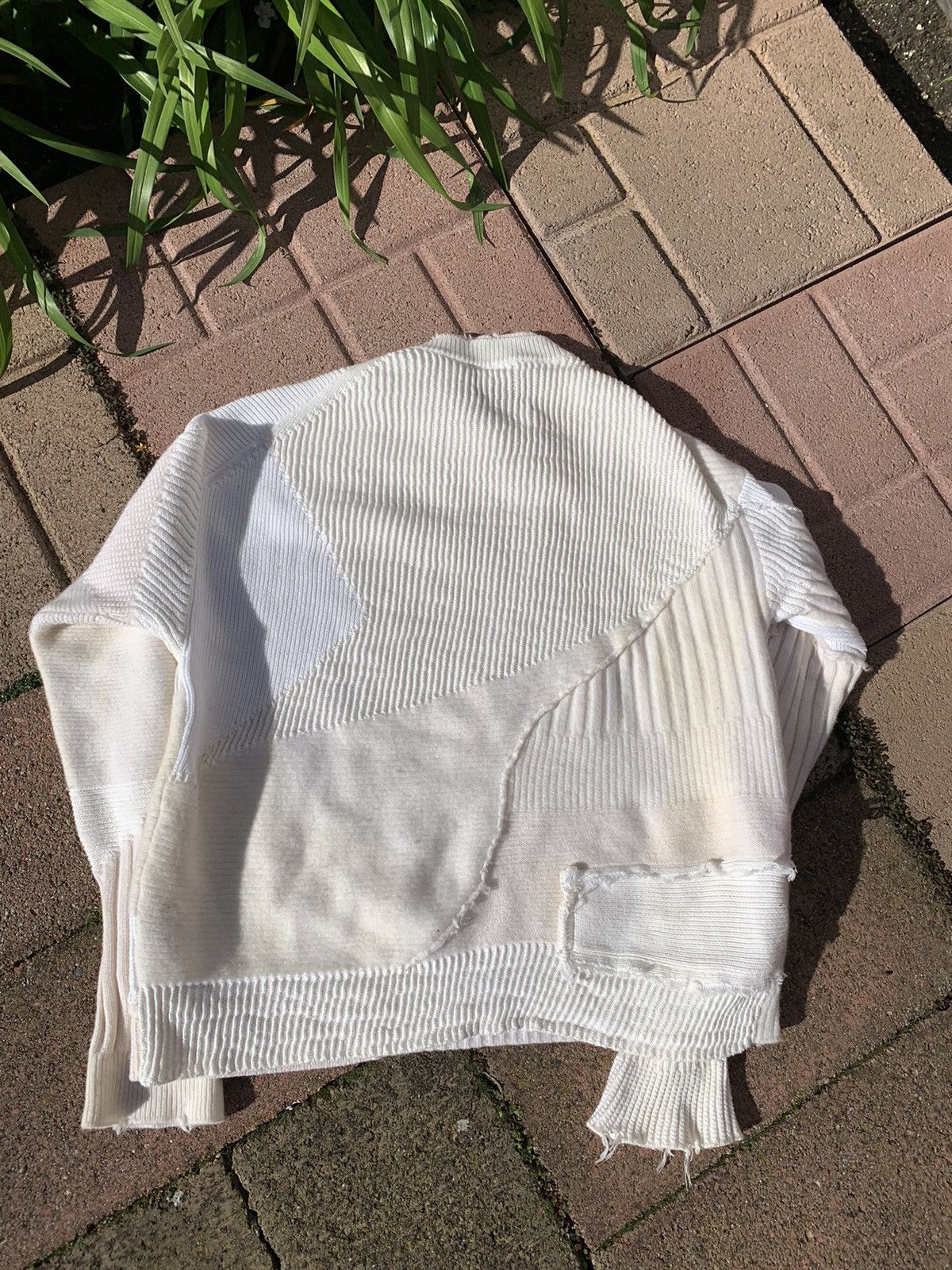 Helmut Lang RARE GRAIL helmut lang sewn distressed sweater Size US M / EU 48-50 / 2 - 3 Thumbnail