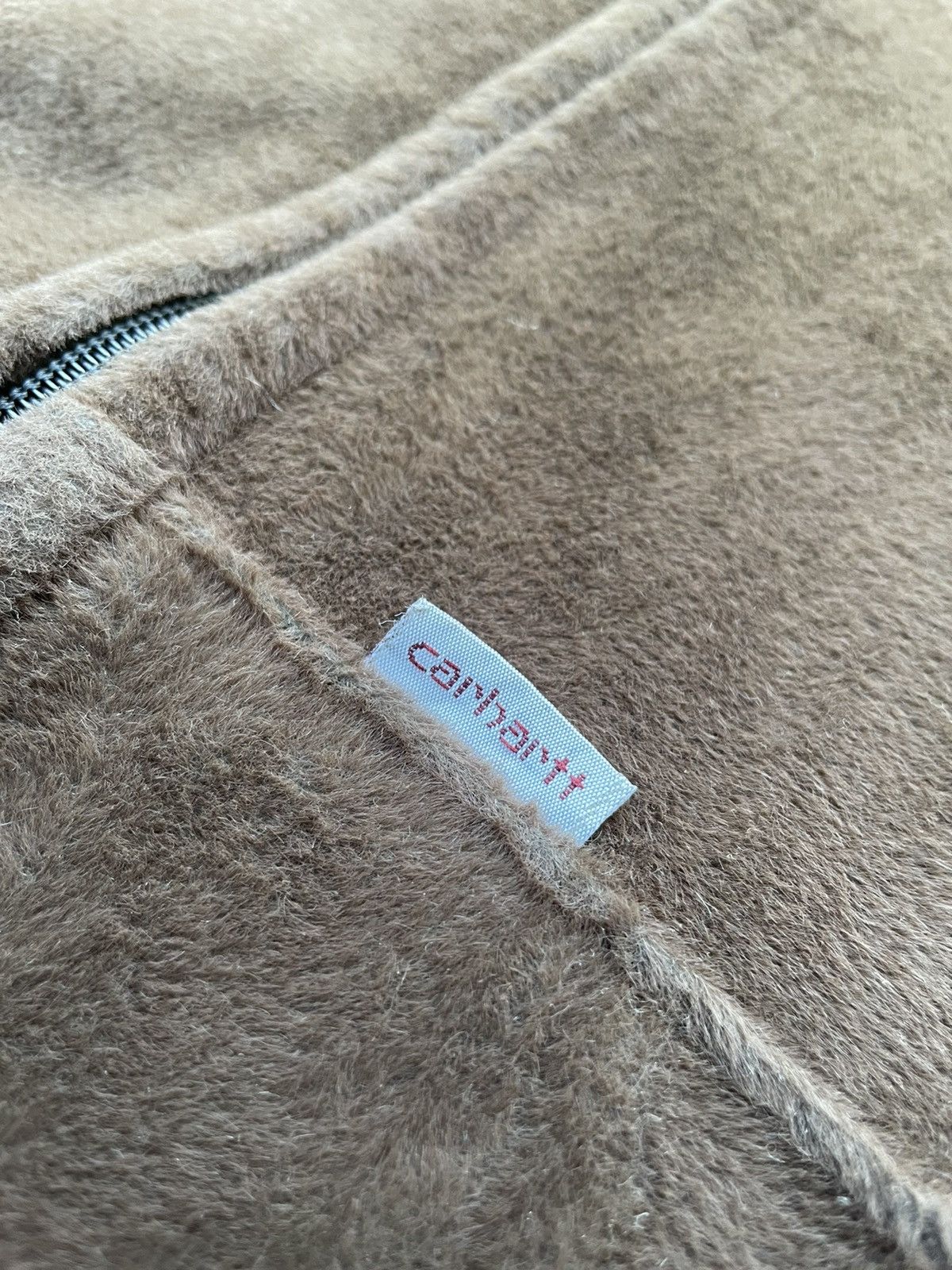 Carhartt × Vintage Vintage Carhartt Fleece Zipper Hoodie Size US L / EU 52-54 / 3 - 11 Thumbnail