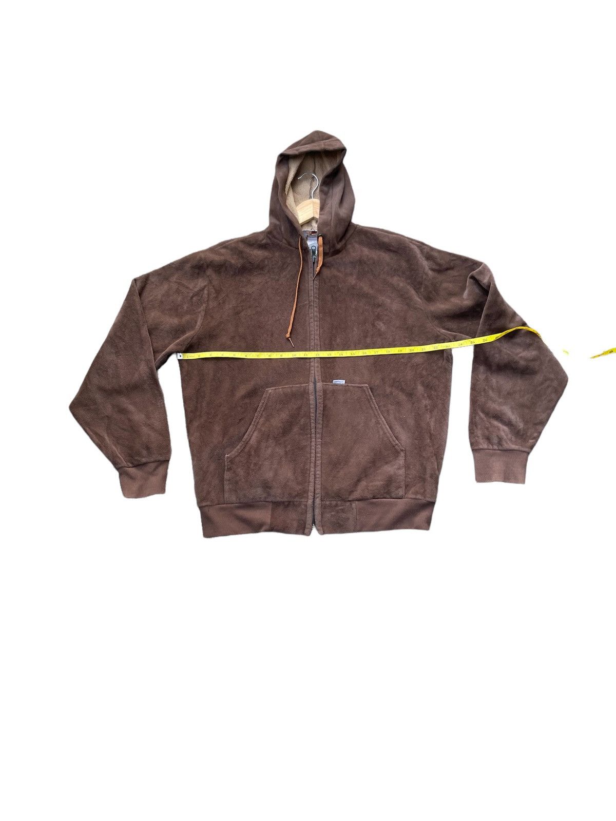 Carhartt × Vintage Vintage Carhartt Fleece Zipper Hoodie Size US L / EU 52-54 / 3 - 2 Thumbnail