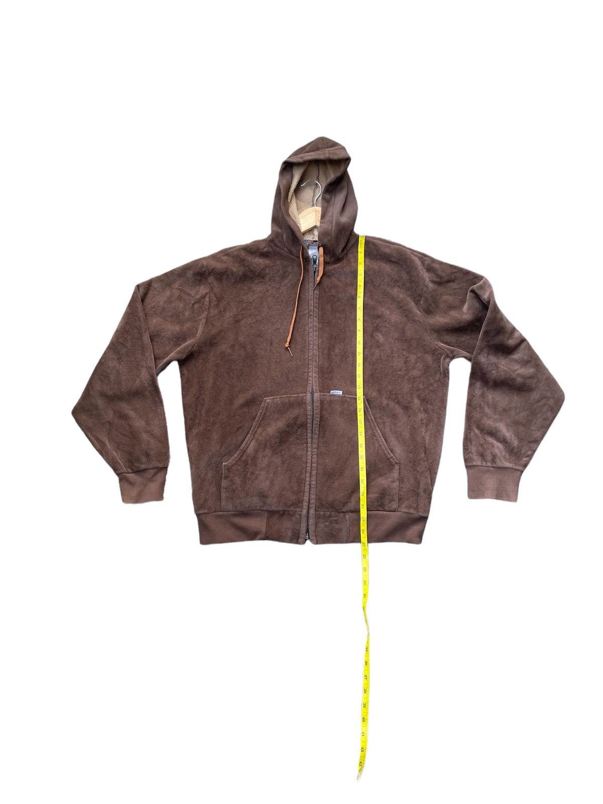Carhartt × Vintage Vintage Carhartt Fleece Zipper Hoodie Size US L / EU 52-54 / 3 - 3 Thumbnail