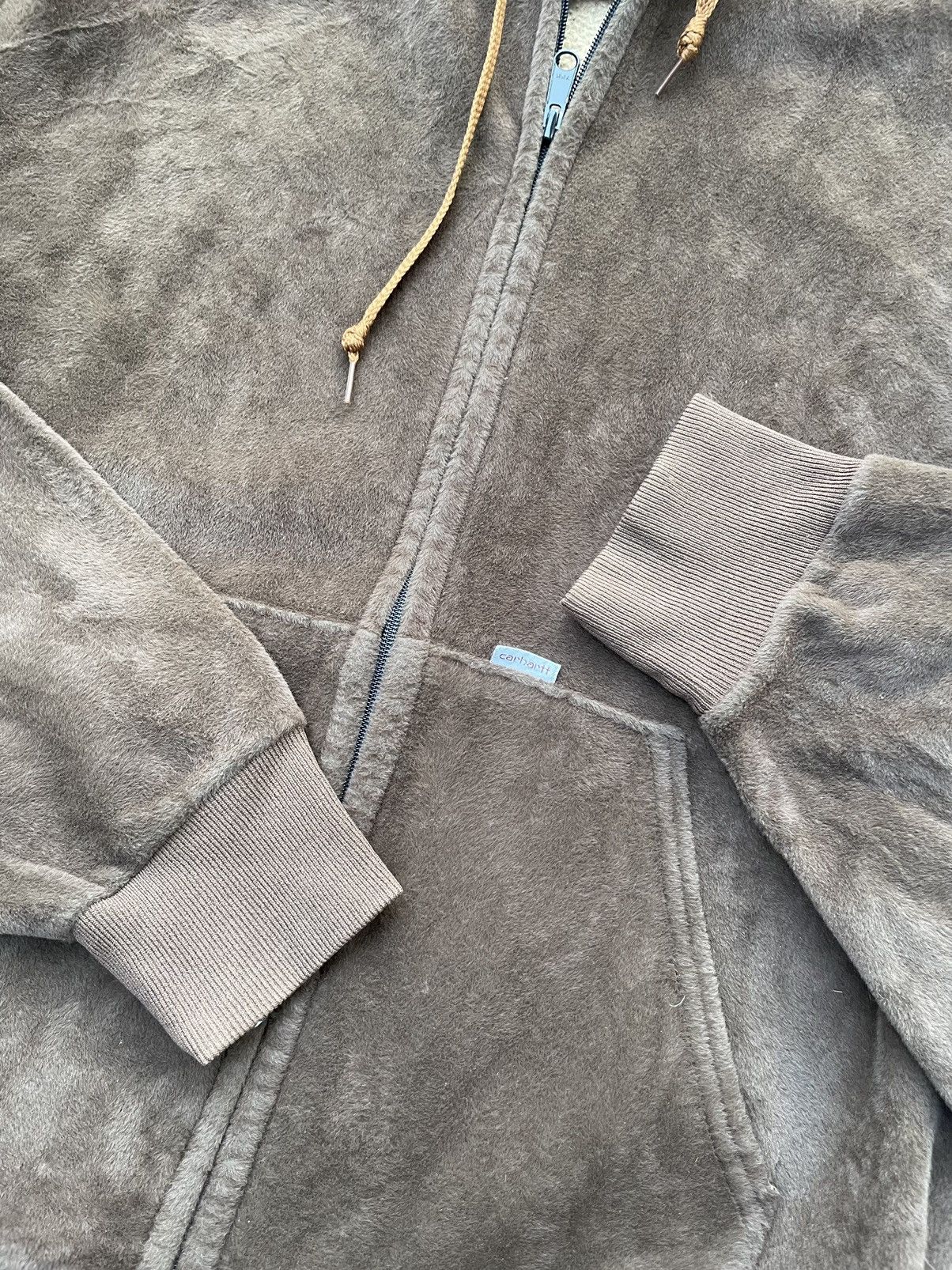 Carhartt × Vintage Vintage Carhartt Fleece Zipper Hoodie Size US L / EU 52-54 / 3 - 8 Thumbnail