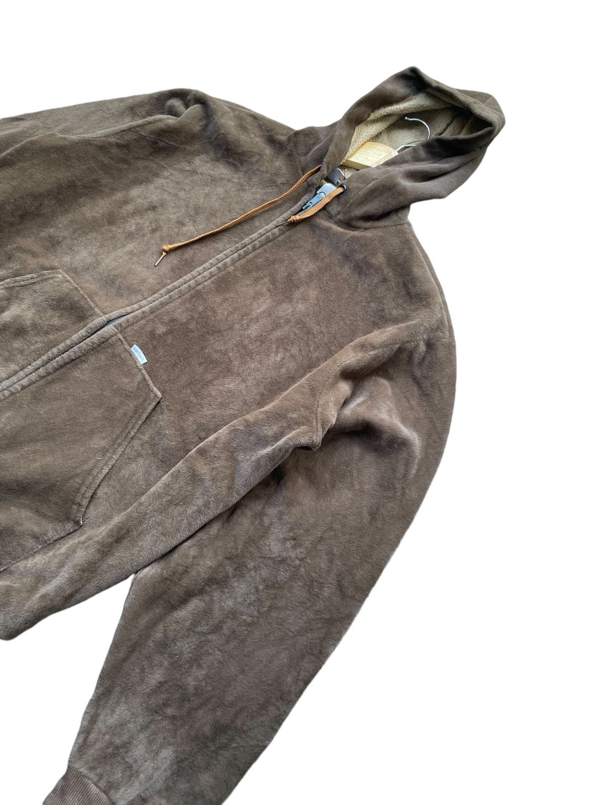 Carhartt × Vintage Vintage Carhartt Fleece Zipper Hoodie Size US L / EU 52-54 / 3 - 4 Thumbnail