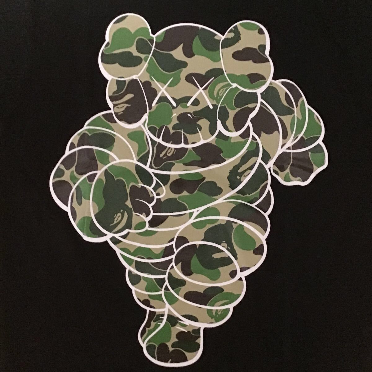 Bape × Kaws BAPE × KAWS chum T-shirt black ABC camo a bathing ape NIGO Size US S / EU 44-46 / 1 - 2 Thumbnail