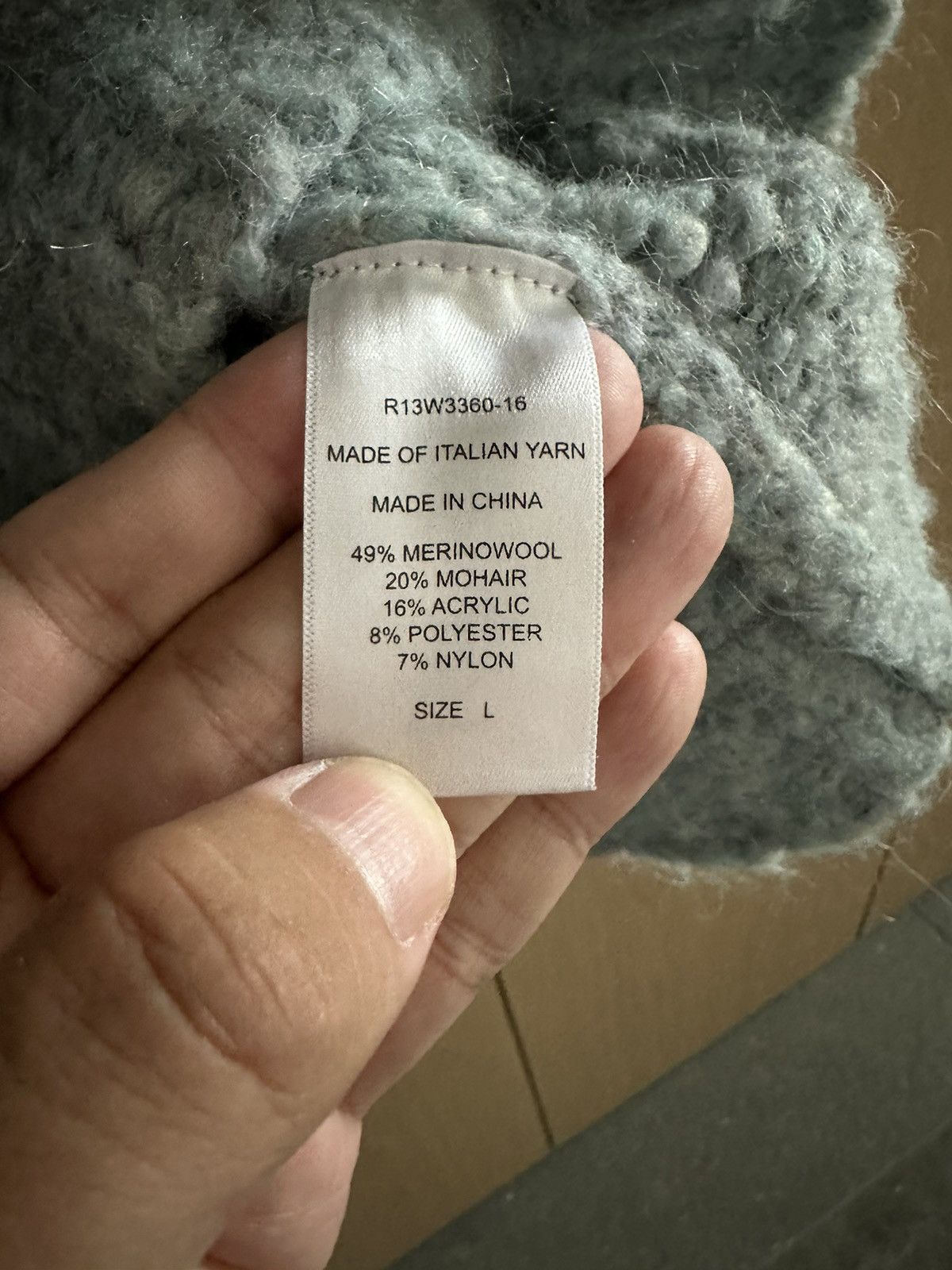 R13 Mohair Sweater Size US L / EU 52-54 / 3 - 7 Thumbnail