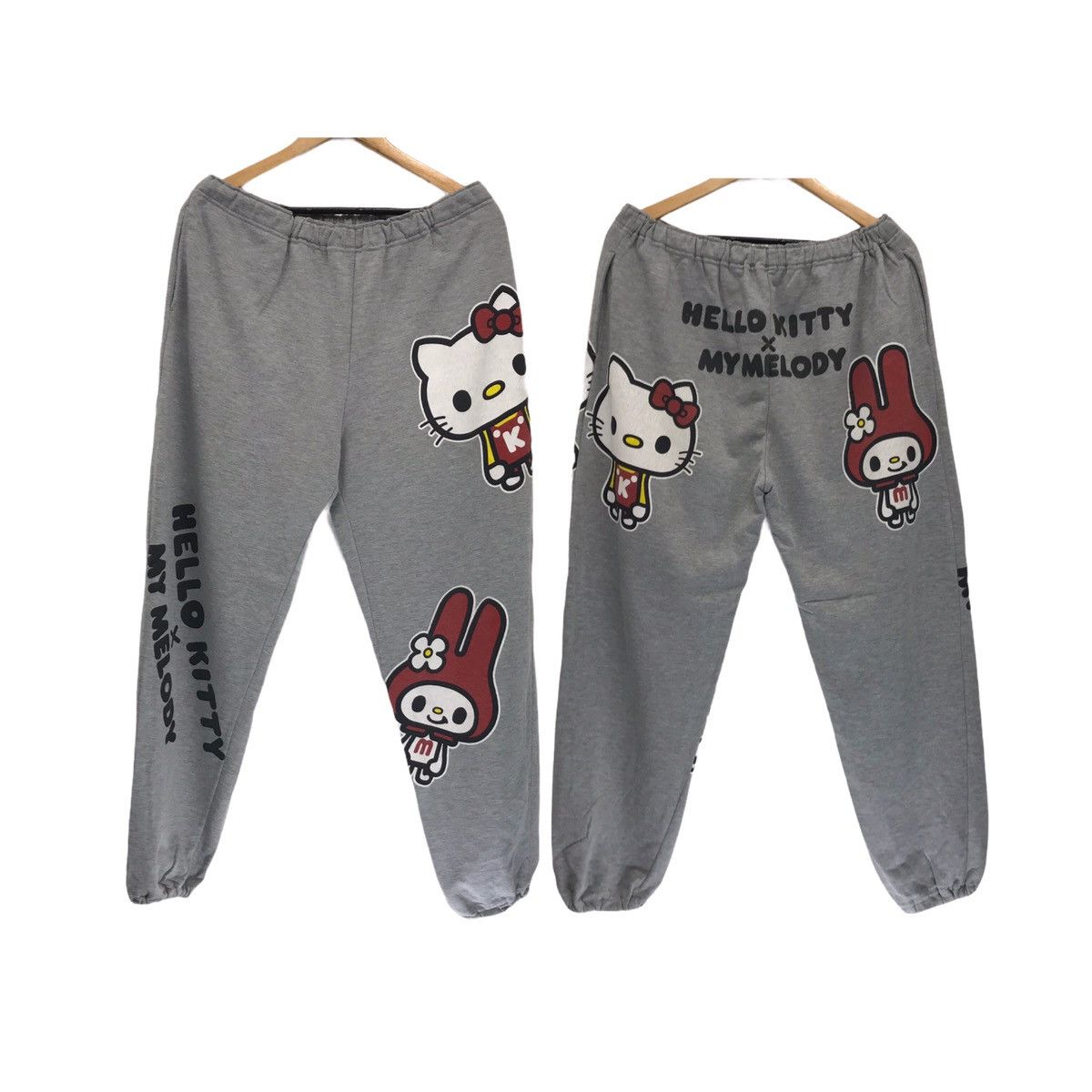 Cartoon Network × Vintage Vintage Hello Kitty x My Melody Sweatpants Sanrio Size US 32 / EU 48 - 1 Thumbnail
