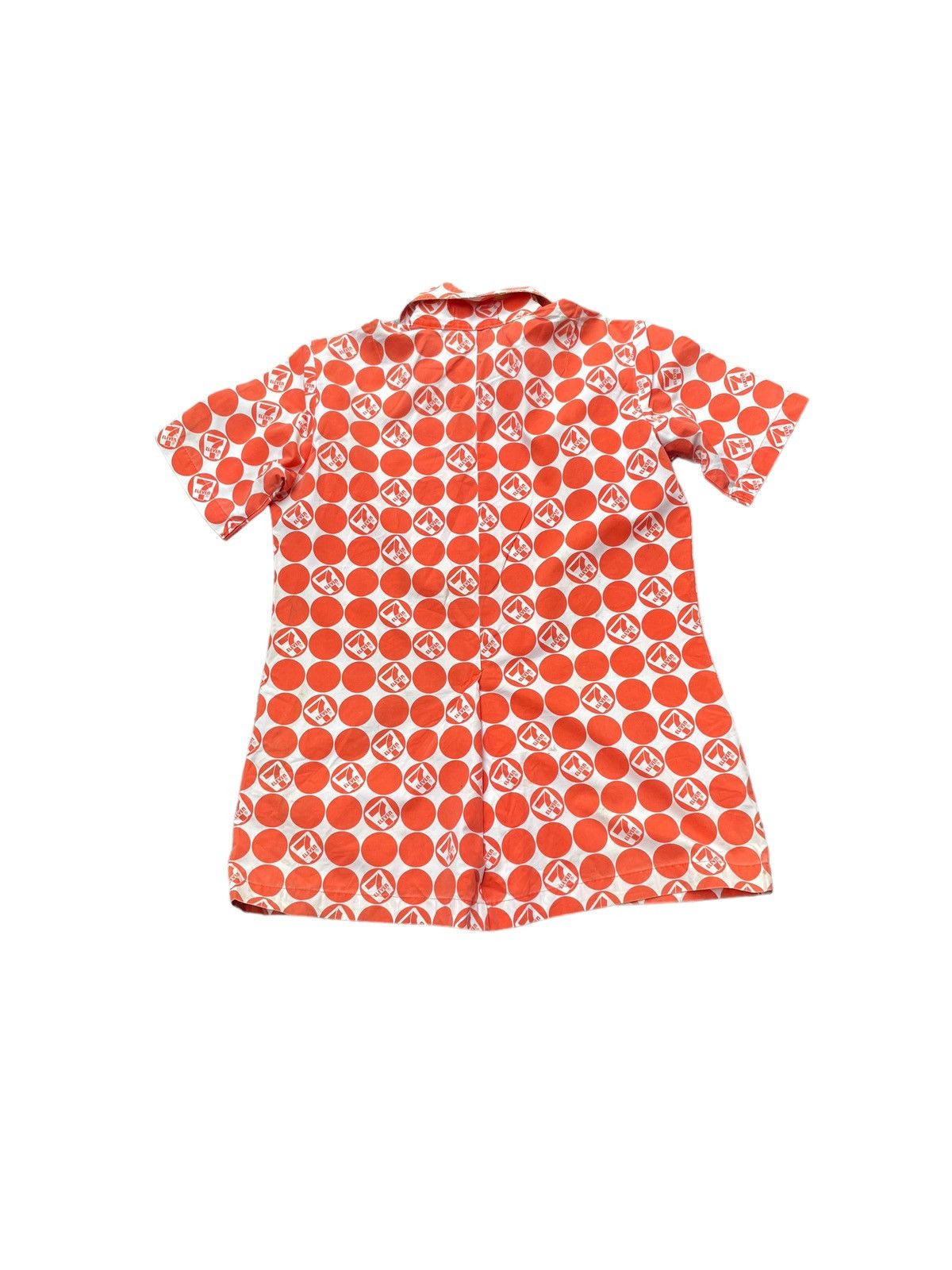 If Six Was Nine × Japanese Brand × Vintage Vintage 7 Eleven Full Print Work Shirt Size US M / EU 48-50 / 2 - 7 Thumbnail
