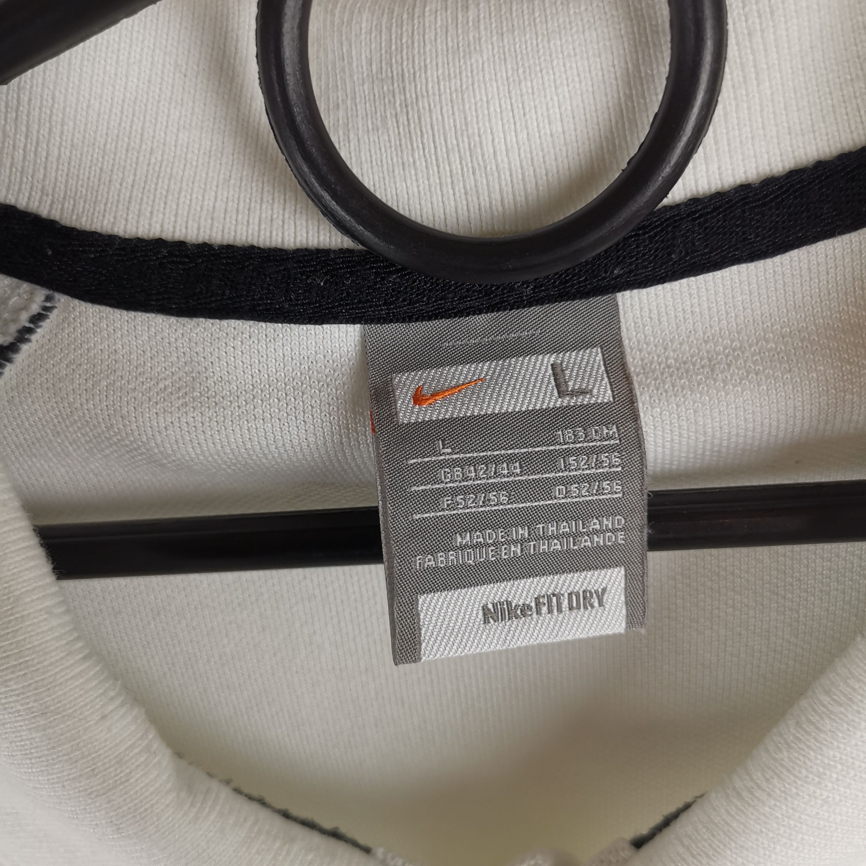 Nike Nike vintage y2k manchester united 2008 white polo jersey Size US L / EU 52-54 / 3 - 5 Thumbnail