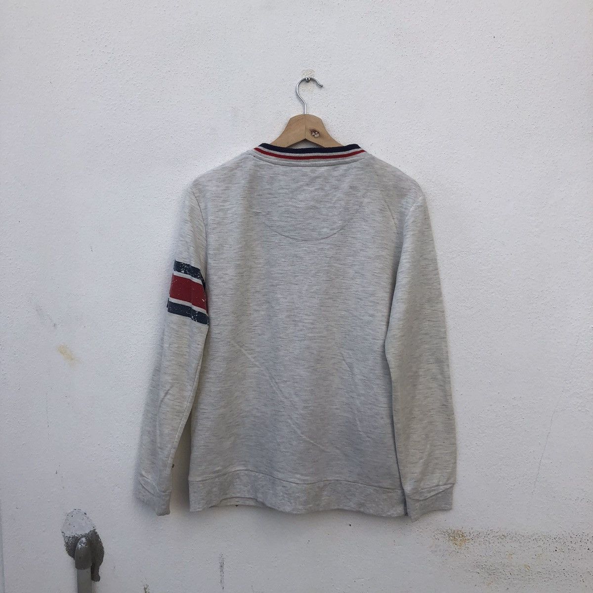 Japanese Brand SKKONE VINTAGE LIGHT CARDIGAN BIG LOGO Size US L / EU 52-54 / 3 - 8 Thumbnail