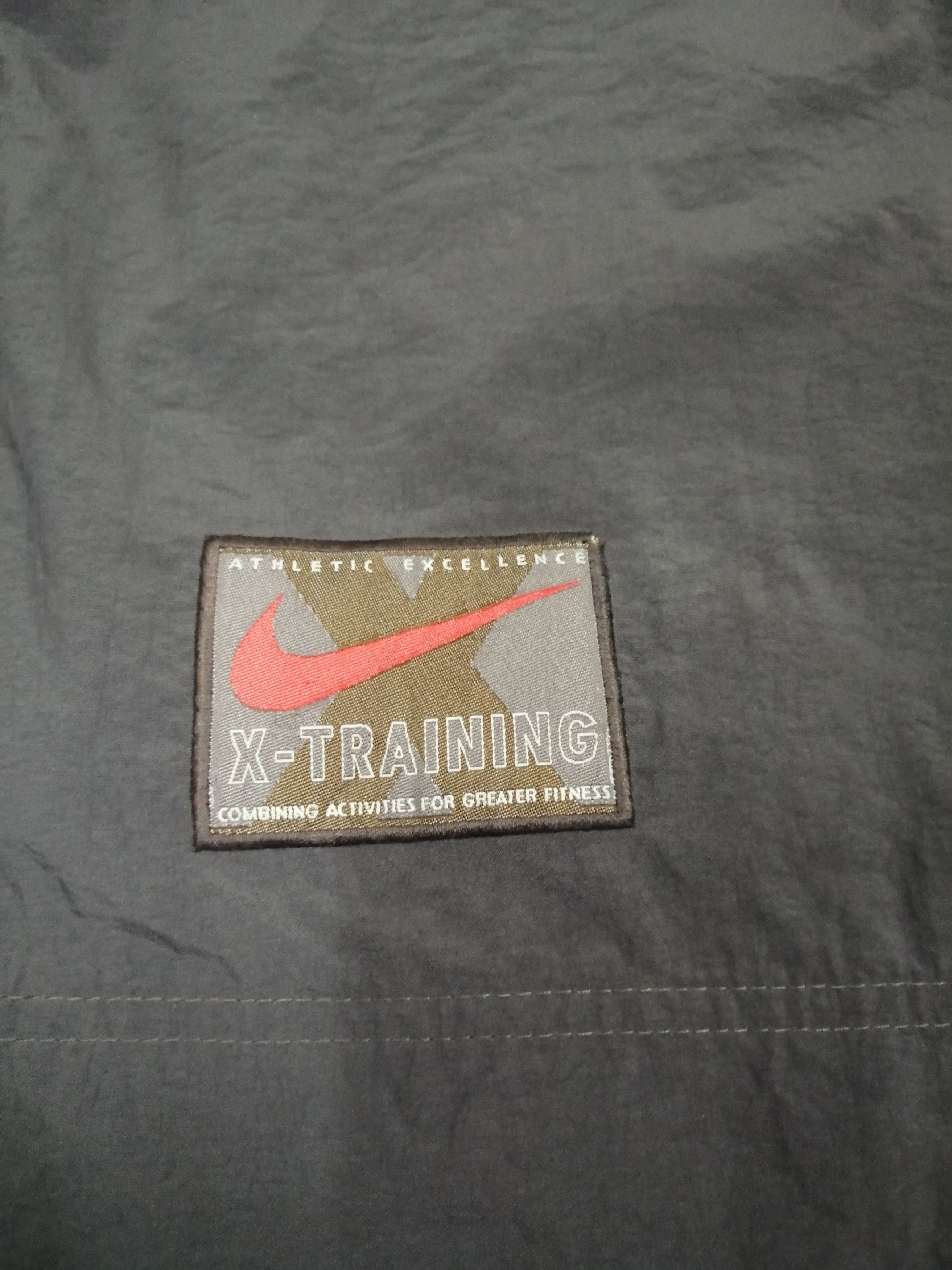 Nike Vintage 90s Nike Swoosh X-Training Anorak Pullover Jacket Size US S / EU 44-46 / 1 - 7 Thumbnail