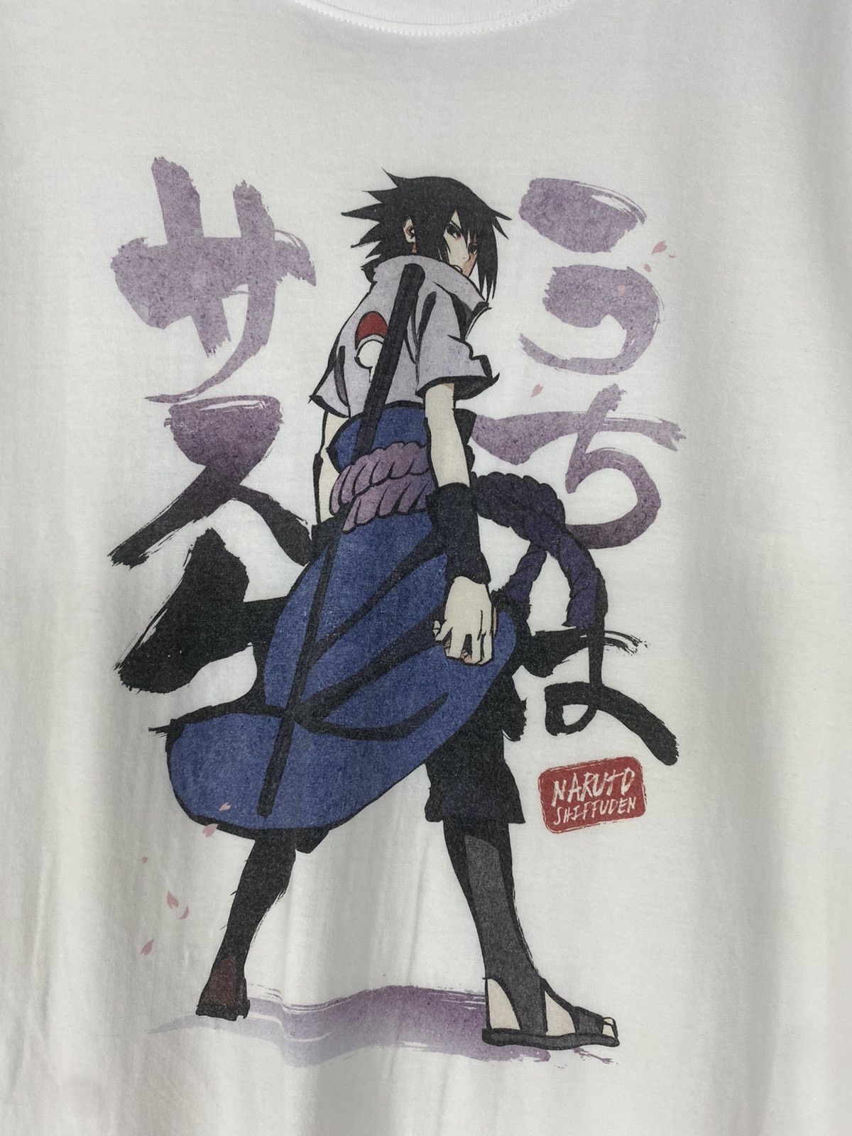 Anime × Vintage Vintage 2004 Naruto sasuke anime Size US XL / EU 56 / 4 - 3 Thumbnail