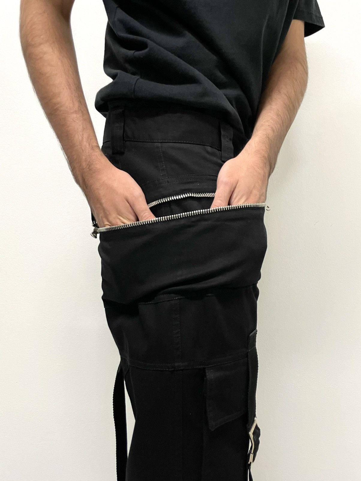 Dolce & Gabbana 2003 Bondage cargo pants runway archive military parachute Size US 33 - 13 Thumbnail