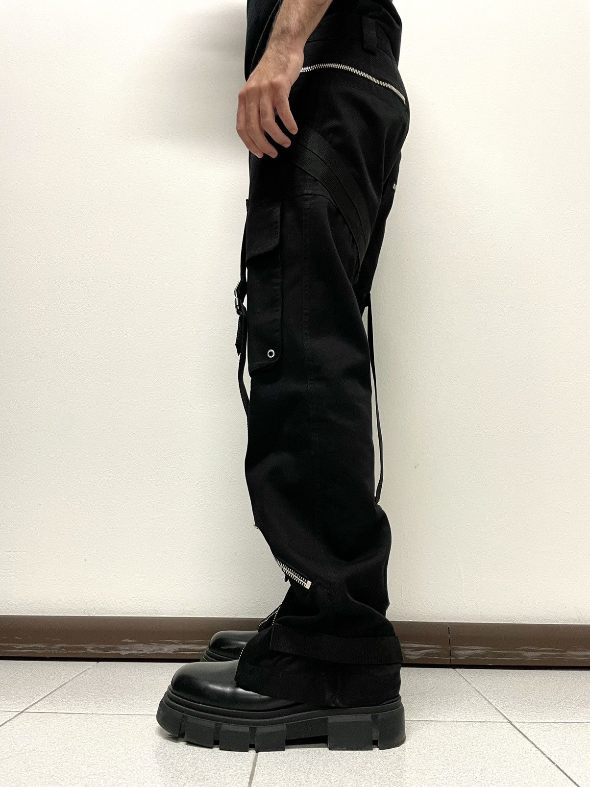 Dolce & Gabbana 2003 Bondage cargo pants runway archive military parachute Size US 33 - 9 Thumbnail