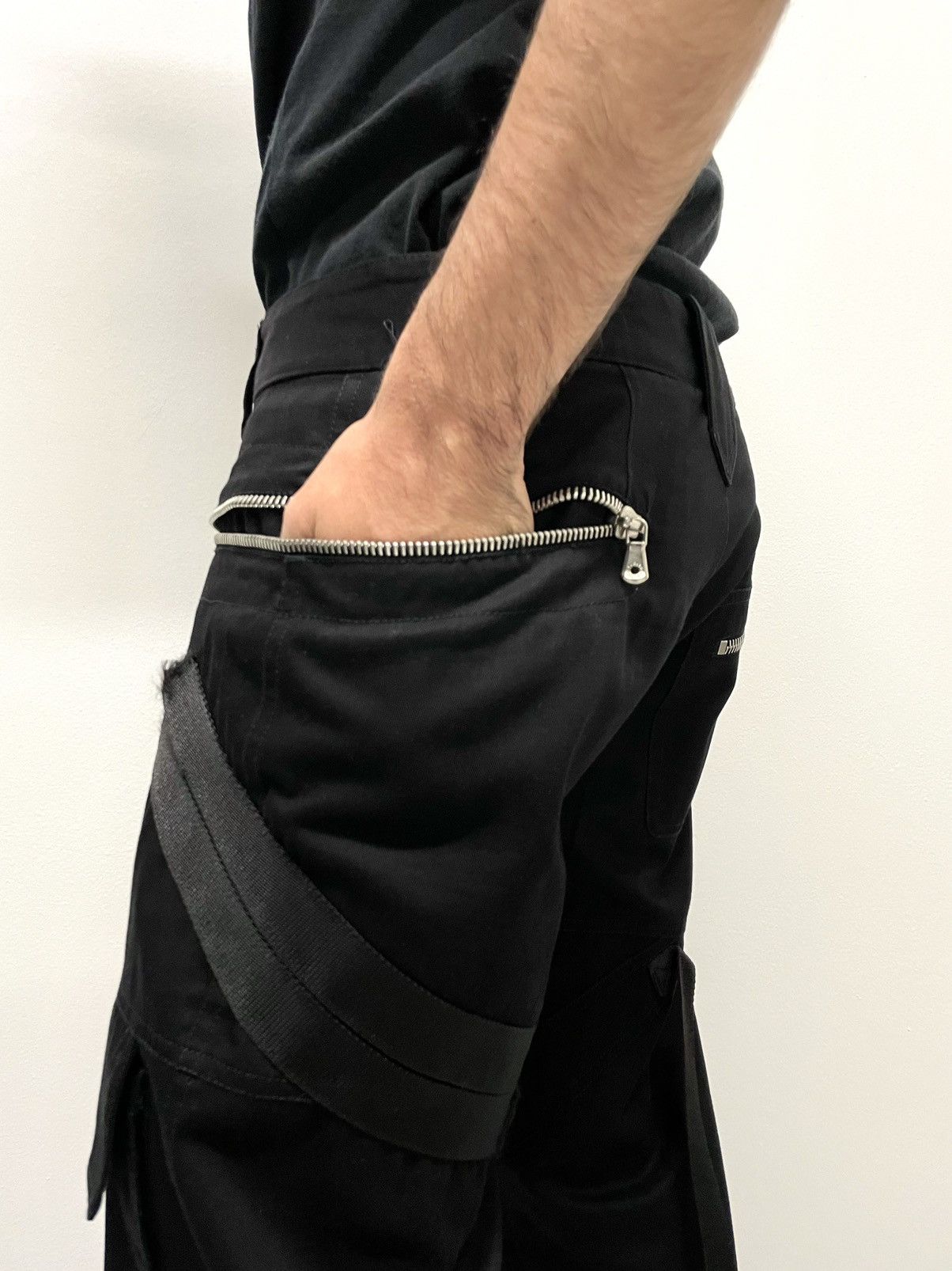 Dolce & Gabbana 2003 Bondage cargo pants runway archive military parachute Size US 33 - 10 Thumbnail
