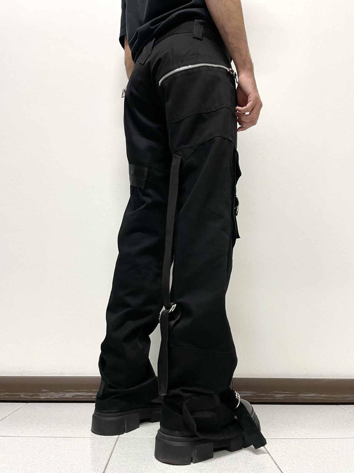 Dolce & Gabbana 2003 Bondage cargo pants runway archive military parachute Size US 33 - 12 Thumbnail