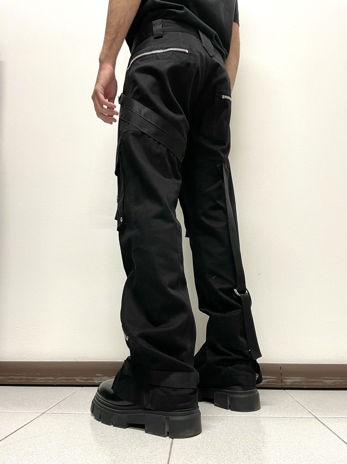 Dolce & Gabbana 2003 Bondage cargo pants runway archive military parachute Size US 33 - 7 Thumbnail