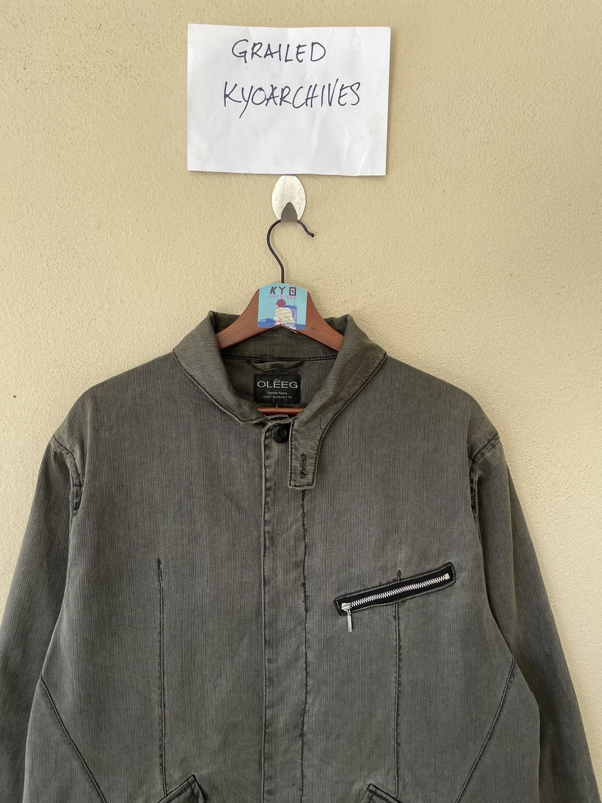 Japanese Brand × Vintage VINTAGE OLEEG CHORE JACKET Size US L / EU 52-54 / 3 - 3 Thumbnail
