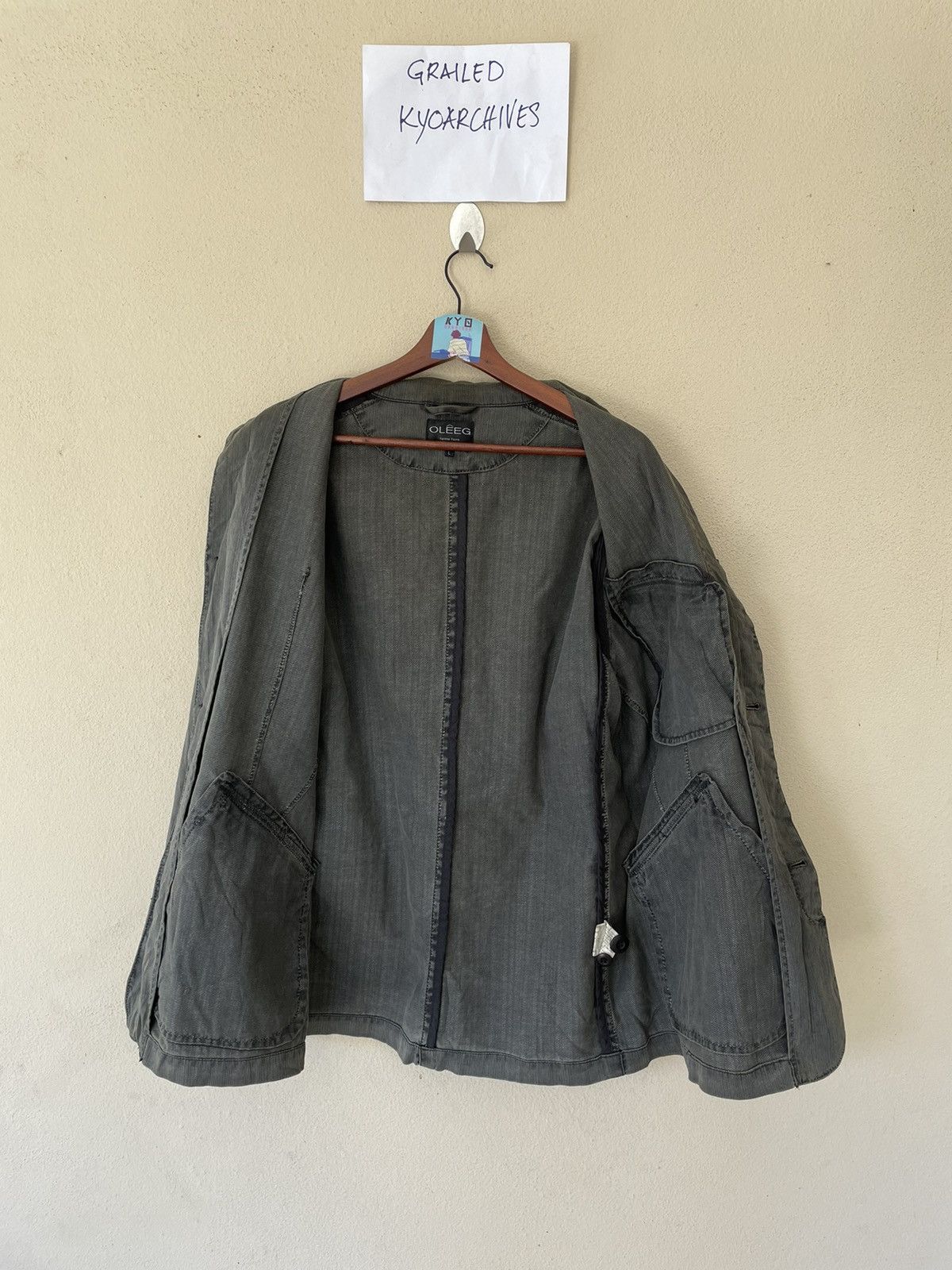 Japanese Brand × Vintage VINTAGE OLEEG CHORE JACKET Size US L / EU 52-54 / 3 - 8 Thumbnail