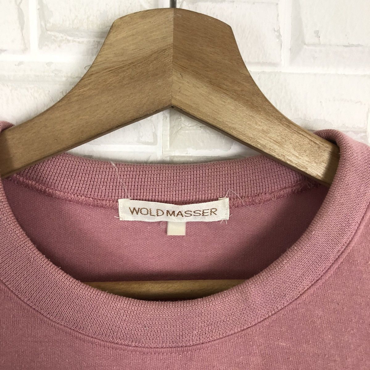 Japanese Brand VINTAGE SWEATSHIRT BIG LOGO WOLD MASSER EMBROIDERED Size US M / EU 48-50 / 2 - 7 Thumbnail