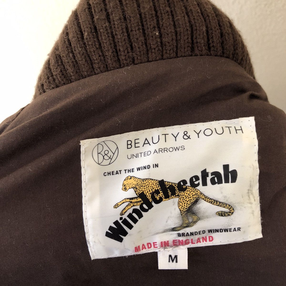 BEAUTY&YOUTH VINTAGE BEAUTY &YOUTH UNITED ARROW WINDCHEETAH Made England Size US M / EU 48-50 / 2 - 12 Thumbnail