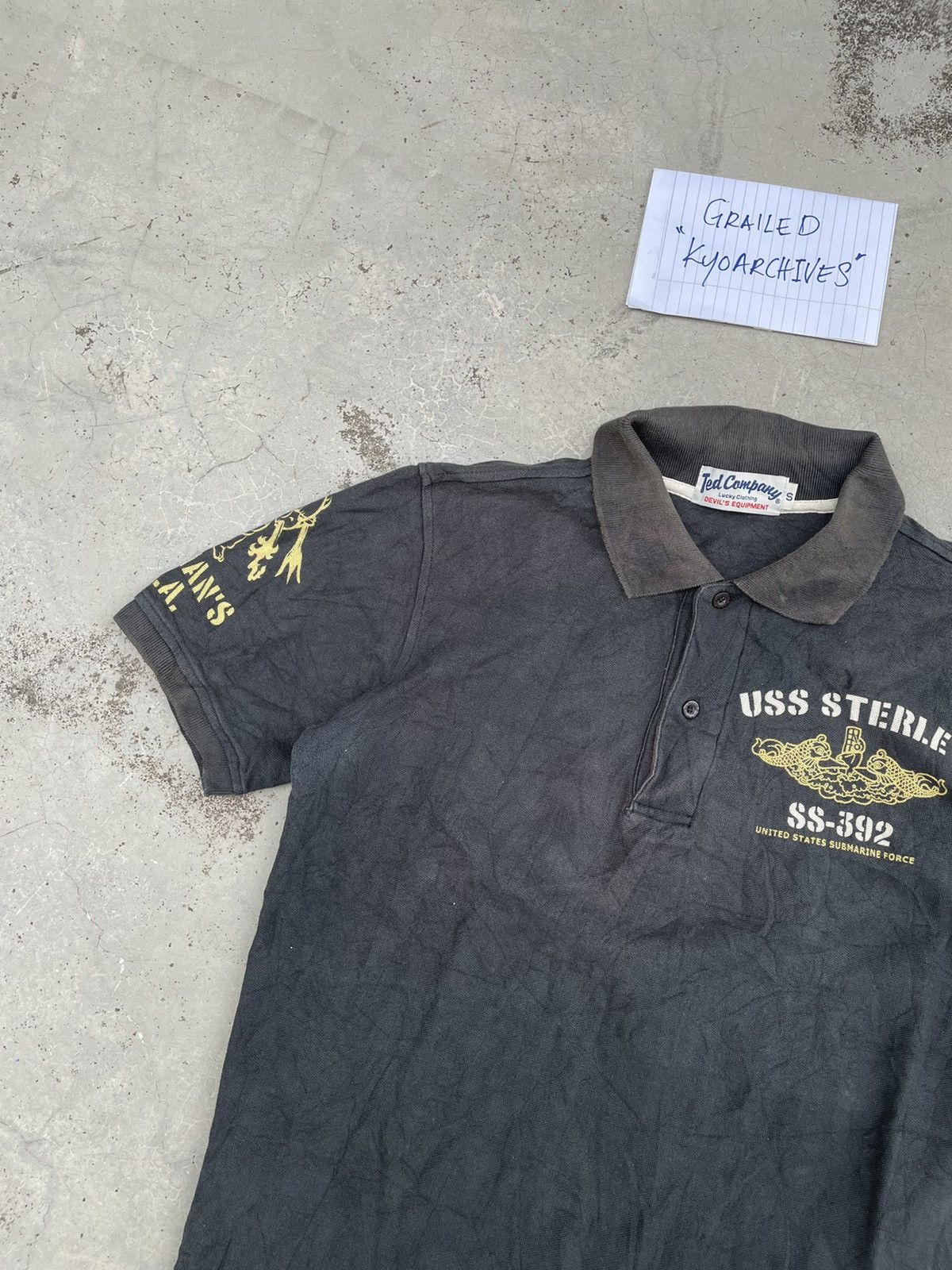 Japanese Brand NATURALLY AGED TED COMPANY POLOS Size US S / EU 44-46 / 1 - 8 Thumbnail