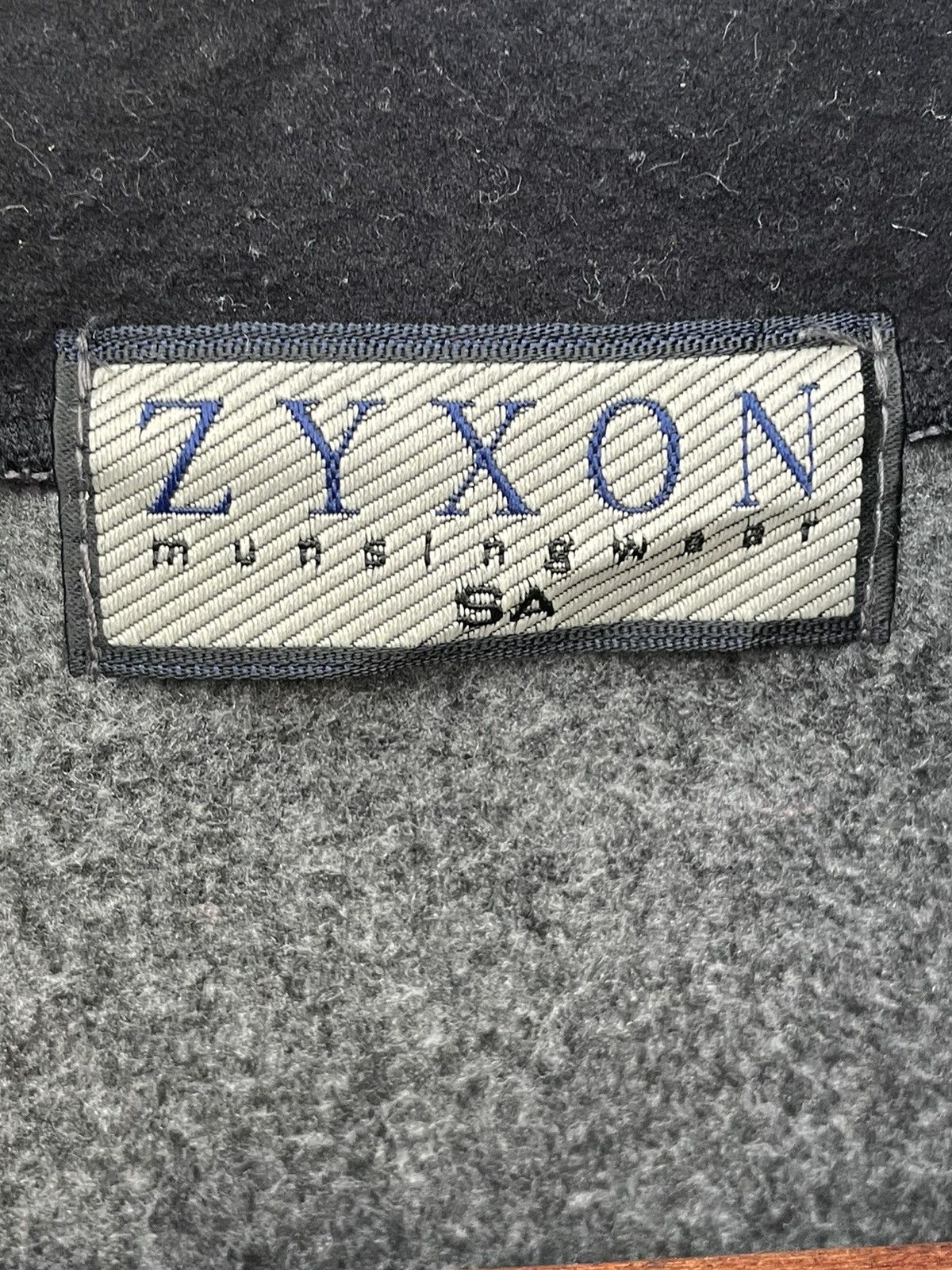 Japanese Brand × Vintage ZYXON MUNSING WEAR ANORAK FLEECE JACKET Size US L / EU 52-54 / 3 - 8 Thumbnail