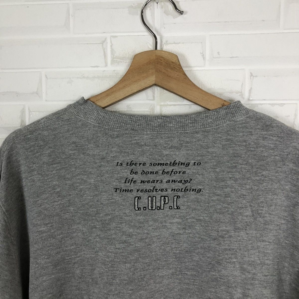 Japanese Brand VINTAGE CAMBRIDGE UNIVERSITY POLI CLUB SWEATSHIRT BIG LOGO Size US L / EU 52-54 / 3 - 8 Thumbnail