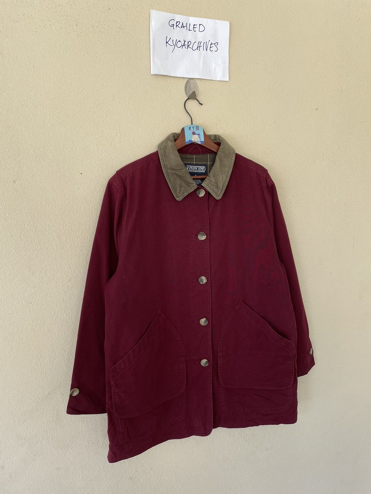 Lands' End × Vintage LANDS’ END CHORE DAD JACKET Size US M / EU 48-50 / 2 - 2 Thumbnail