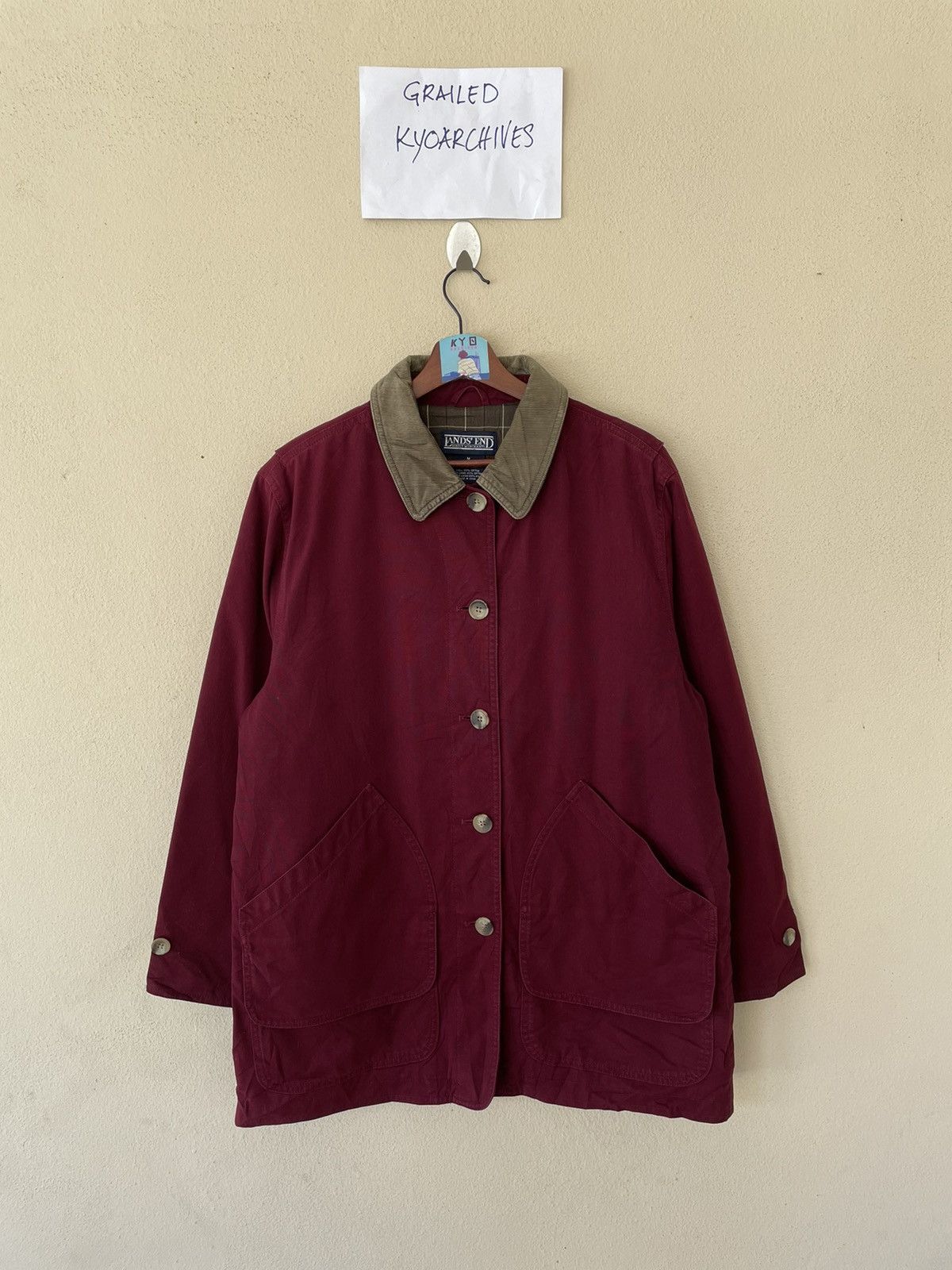 Lands' End × Vintage LANDS’ END CHORE DAD JACKET Size US M / EU 48-50 / 2 - 1 Thumbnail