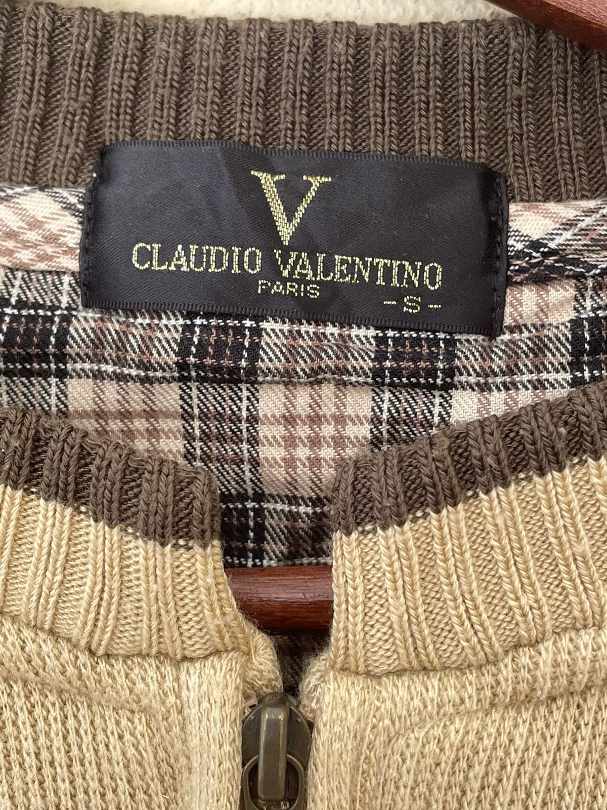 Japanese Brand × Vintage CLAUDIO VALENTINO SWEATSHIRT Size US S / EU 44-46 / 1 - 7 Thumbnail