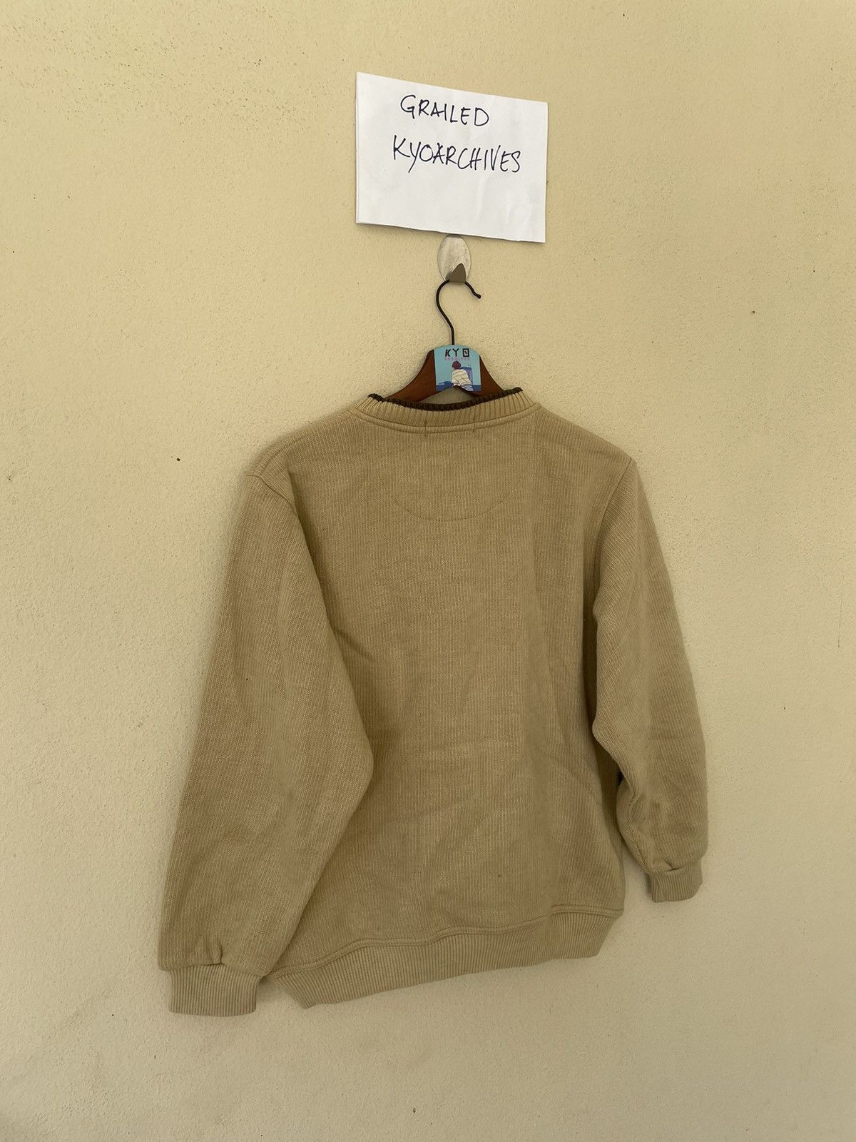 Japanese Brand × Vintage CLAUDIO VALENTINO SWEATSHIRT Size US S / EU 44-46 / 1 - 5 Thumbnail